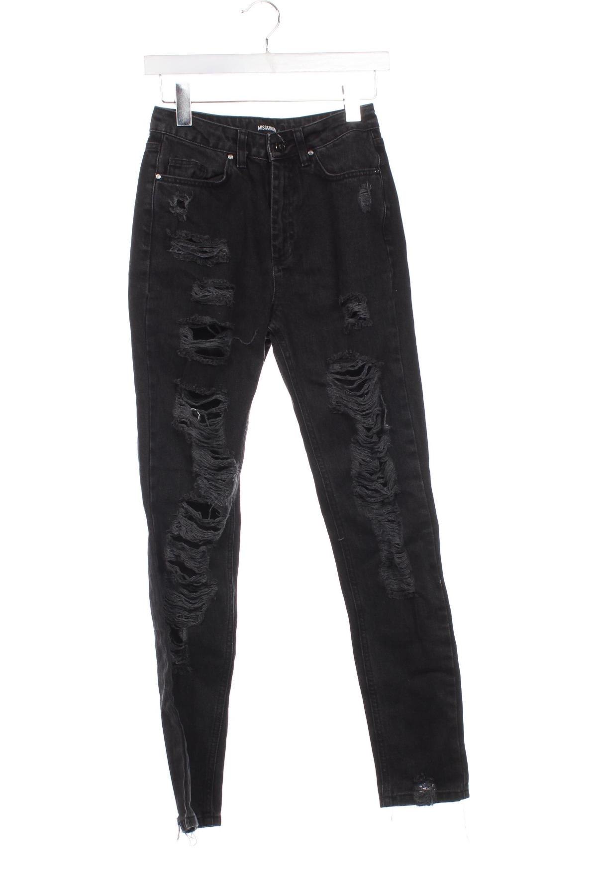 Damen Jeans Missguided, Größe XS, Farbe Schwarz, Preis € 10,49