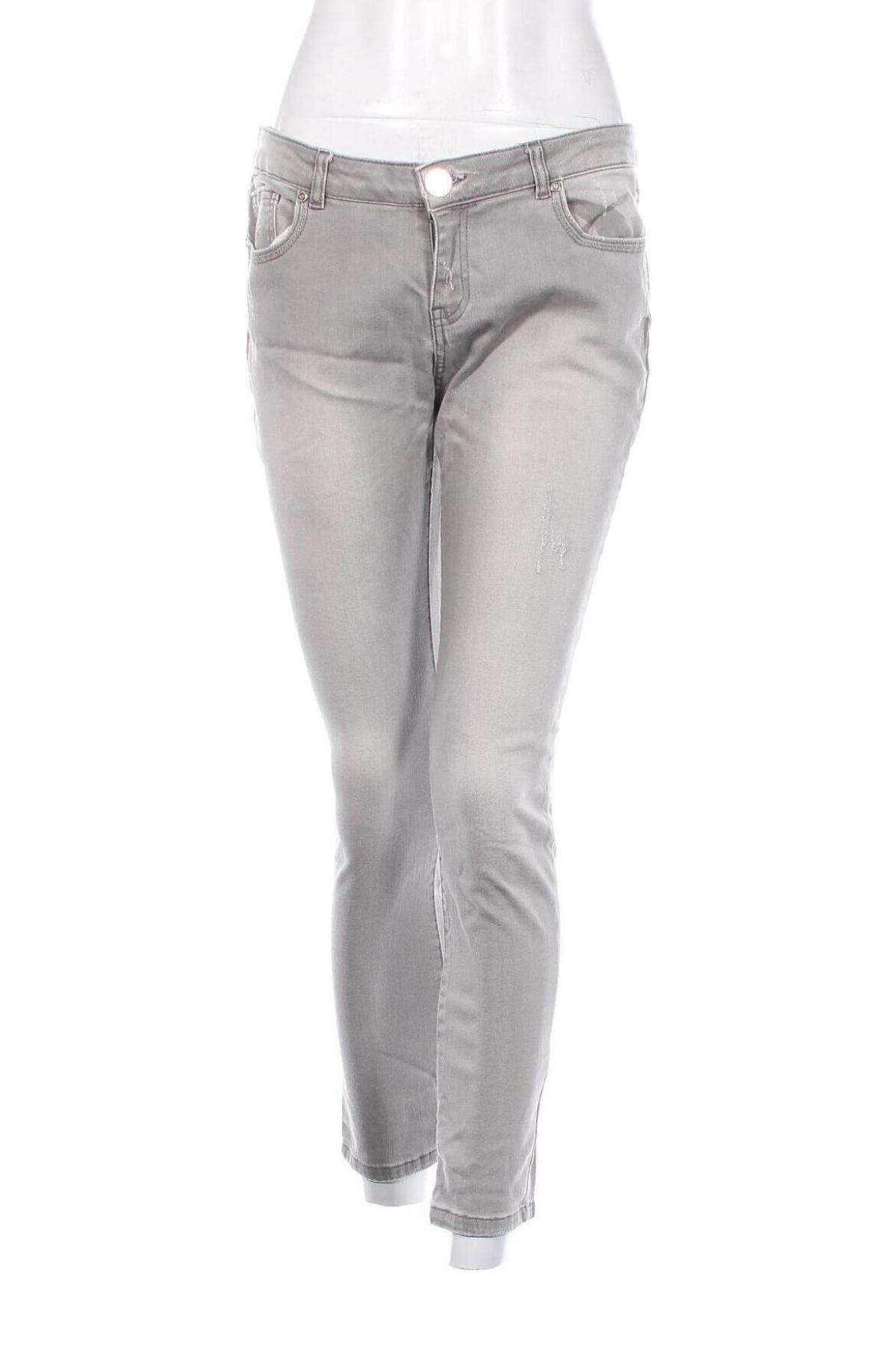 Damen Jeans Morgan, Größe L, Farbe Grau, Preis € 14,99