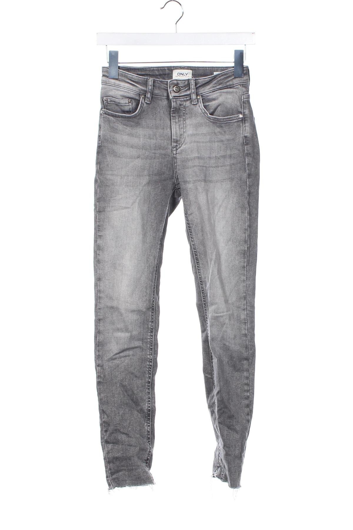 Damskie jeansy ONLY, Rozmiar S, Kolor Szary, Cena 43,99 zł