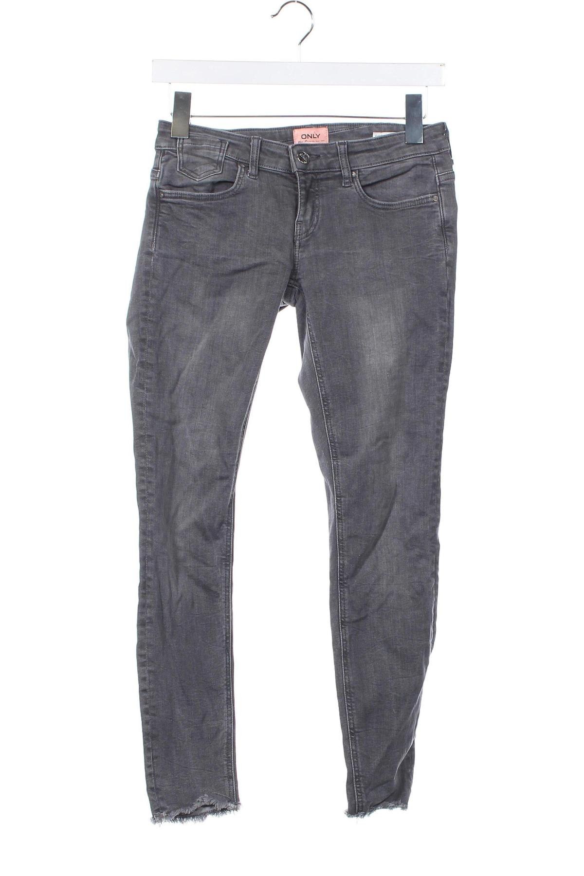 Damskie jeansy ONLY, Rozmiar S, Kolor Szary, Cena 18,99 zł