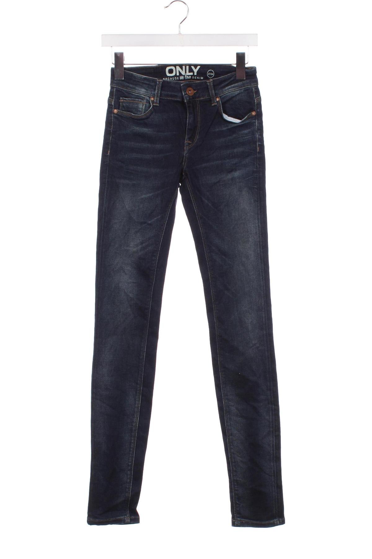 Damskie jeansy ONLY, Rozmiar S, Kolor Niebieski, Cena 108,99 zł