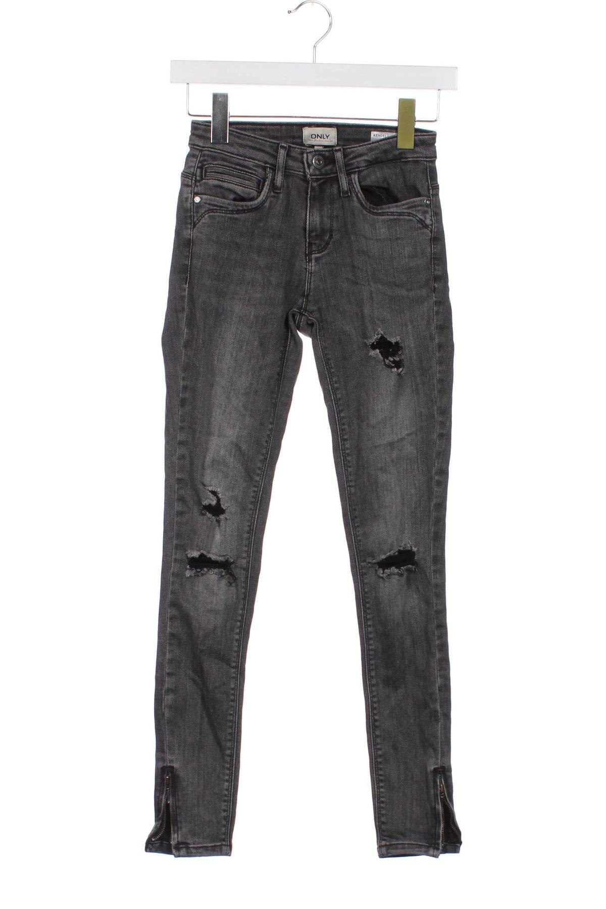 Damskie jeansy ONLY Carmakoma, Rozmiar XS, Kolor Szary, Cena 108,99 zł