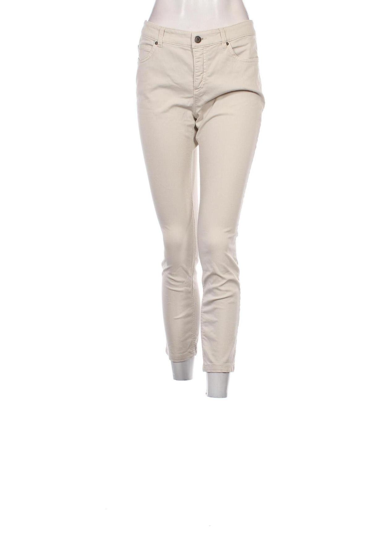 Damen Jeans Oui, Größe M, Farbe Ecru, Preis € 52,49