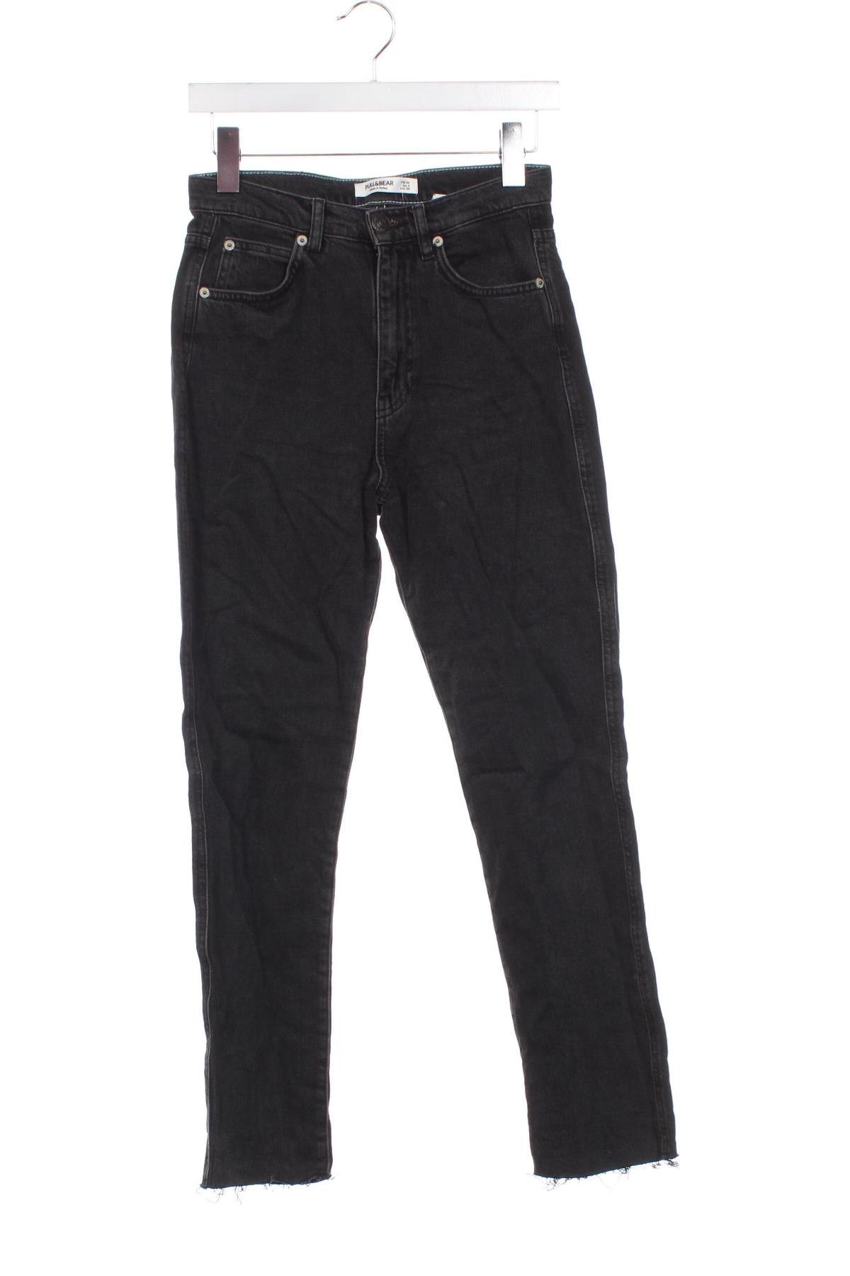 Damskie jeansy Pull&Bear, Rozmiar XS, Kolor Czarny, Cena 37,99 zł