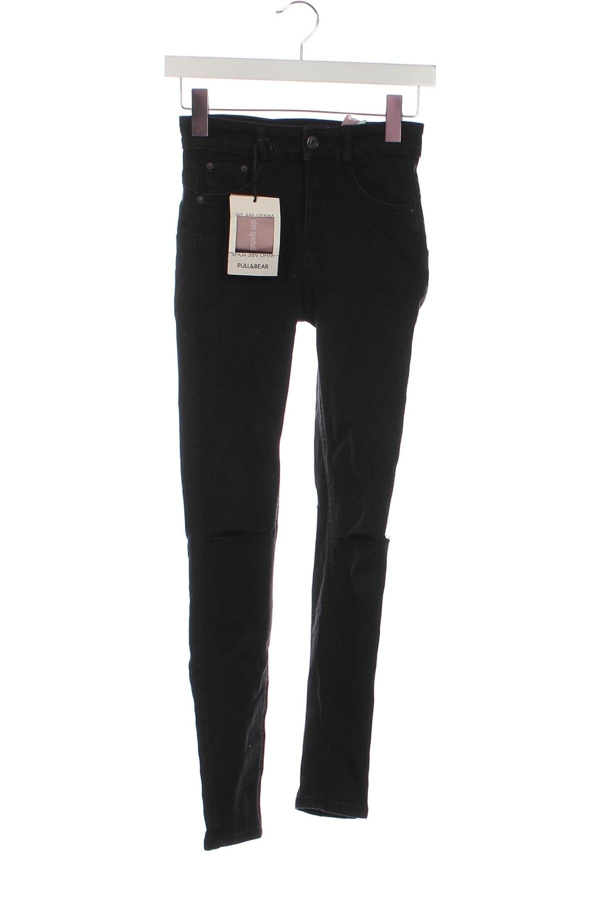 Damen Jeans Pull&Bear, Größe XXS, Farbe Schwarz, Preis € 14,99