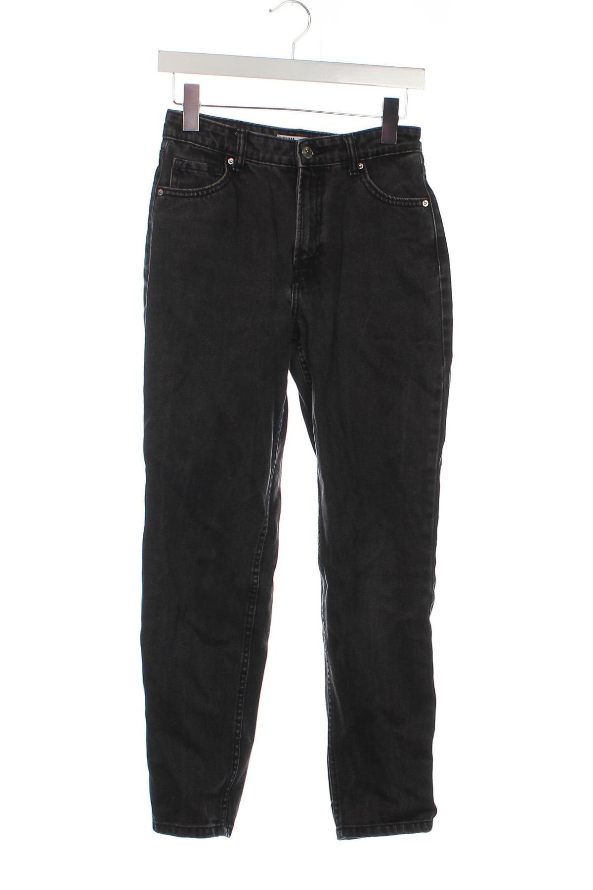 Damskie jeansy Pull&Bear, Rozmiar XS, Kolor Czarny, Cena 41,99 zł