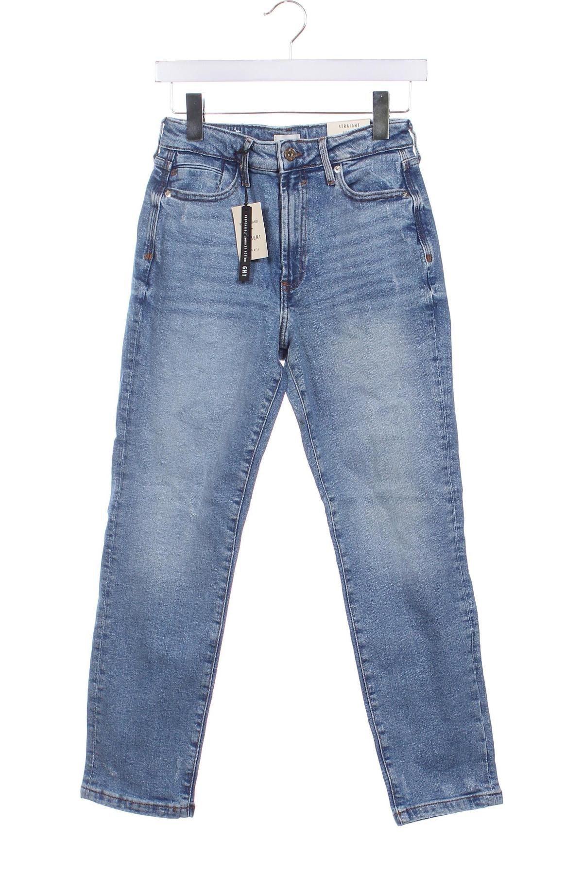 Damskie jeansy River Island, Rozmiar XS, Kolor Niebieski, Cena 297,99 zł