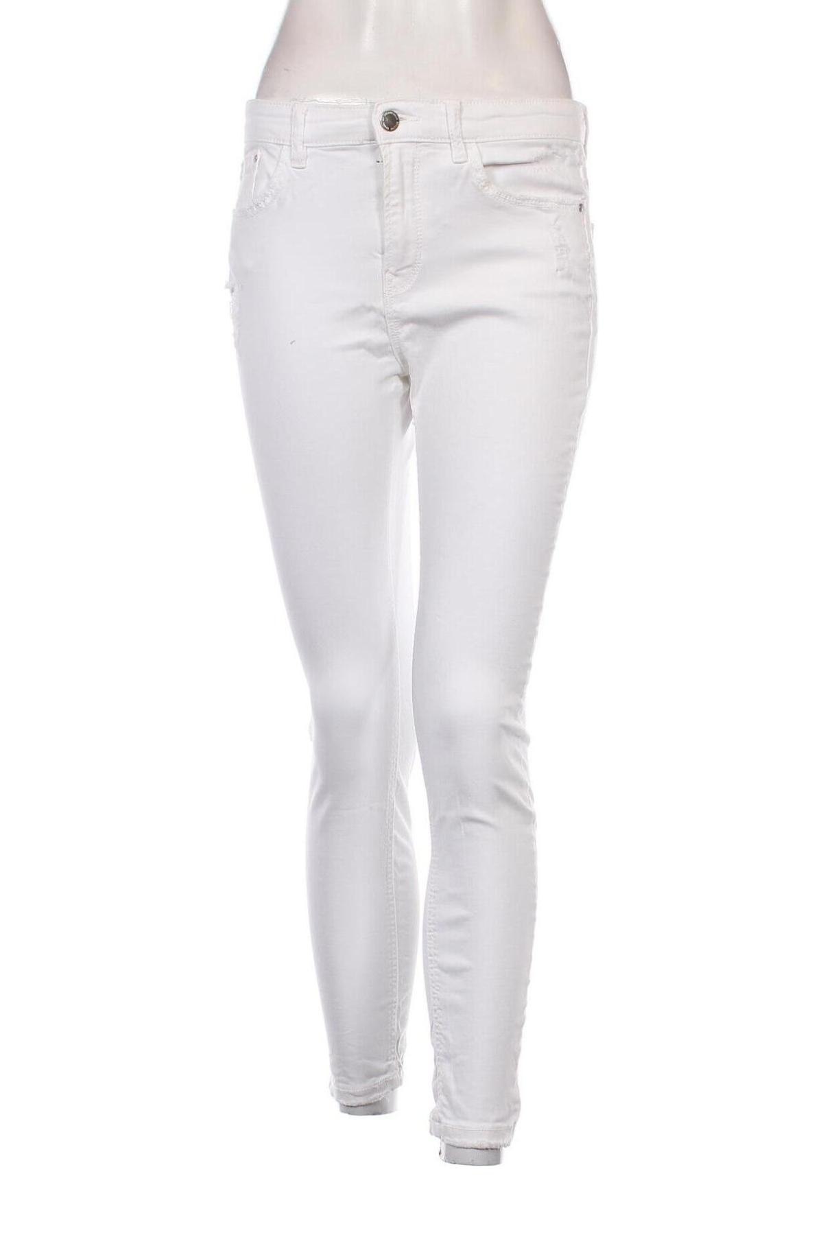 Damen Jeans Stradivarius, Größe M, Farbe Weiß, Preis € 10,49