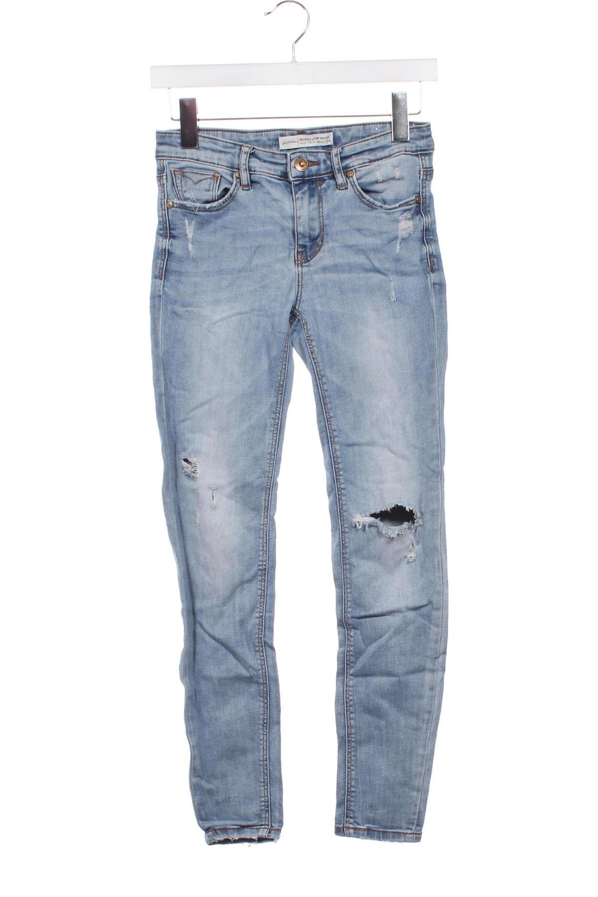 Damskie jeansy Stradivarius, Rozmiar S, Kolor Niebieski, Cena 32,99 zł