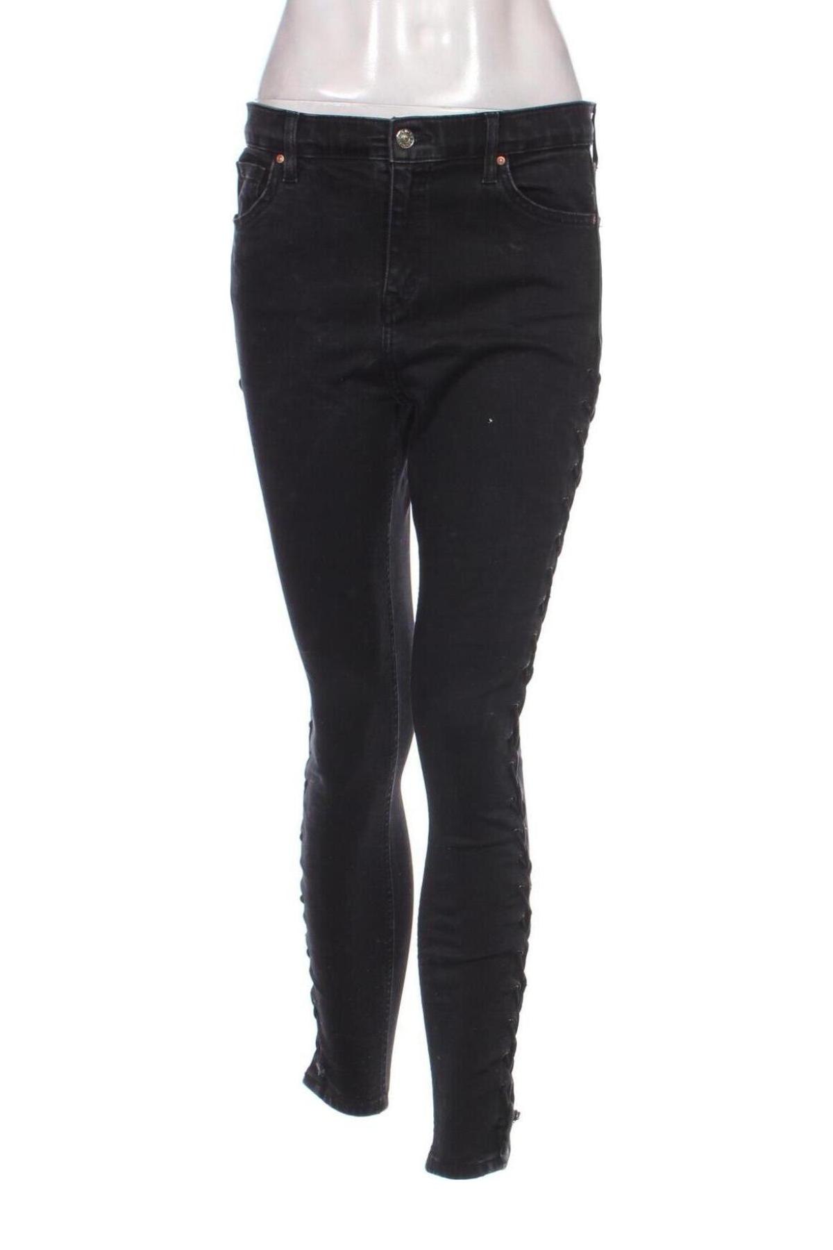 Damen Jeans Topshop Moto, Größe M, Farbe Schwarz, Preis € 3,99