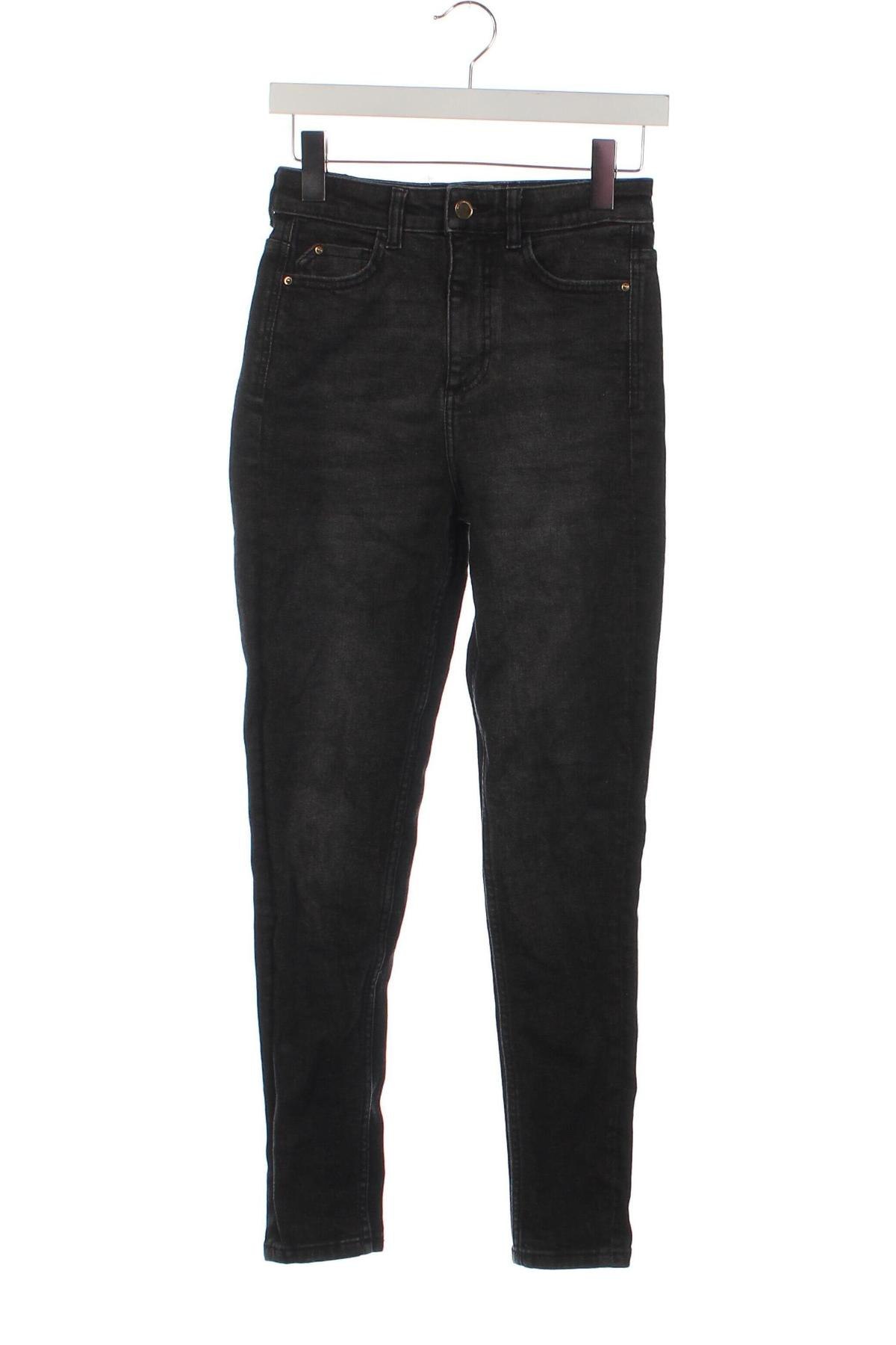 Damen Jeans Zara, Größe XS, Farbe Grau, Preis 8,99 €