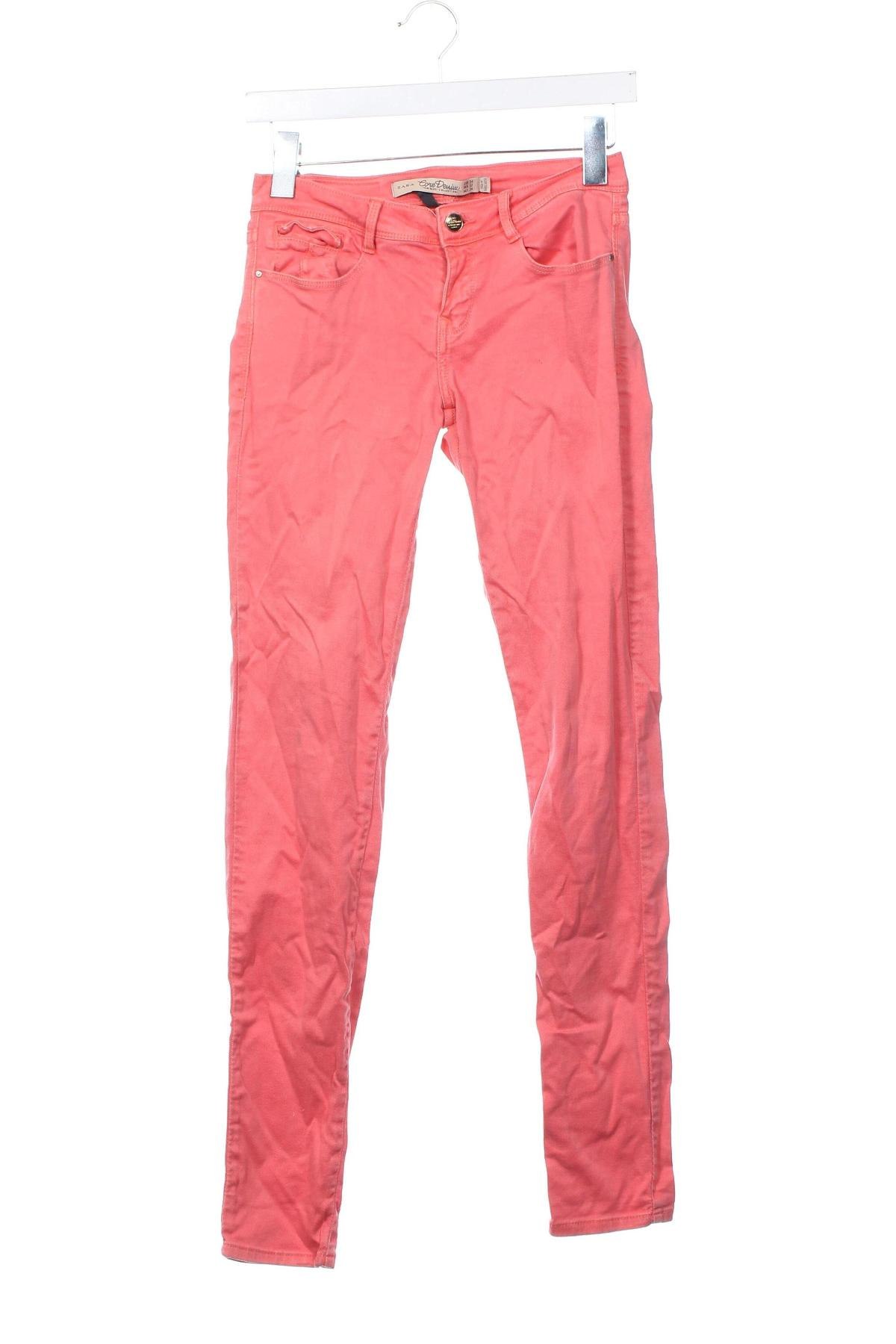 Damen Jeans Zara, Größe XS, Farbe Rosa, Preis 7,99 €