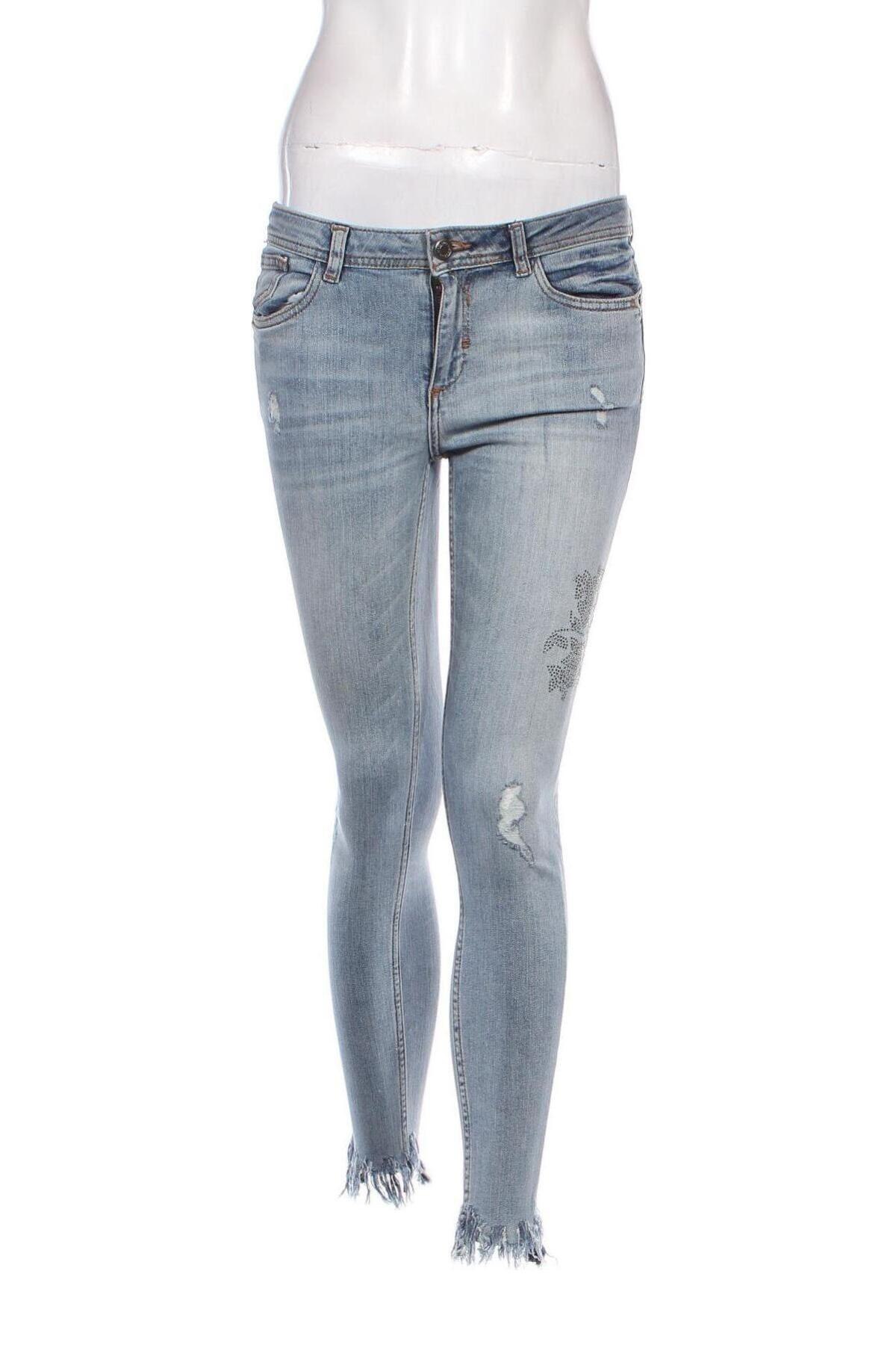 Damen Jeans Zara, Größe M, Farbe Blau, Preis 9,99 €