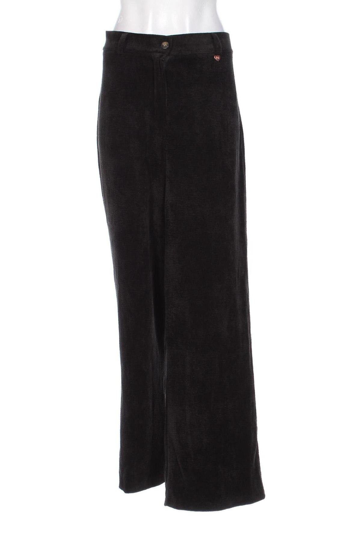 Pantaloni de velvet de femei Amelie & Amelie, Mărime M, Culoare Negru, Preț 95,99 Lei