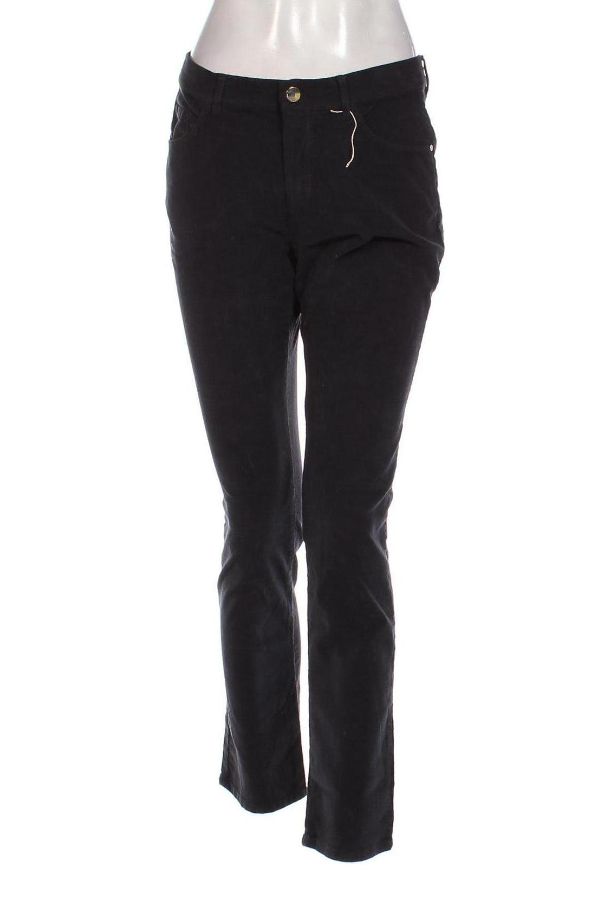 Pantaloni de velvet de femei Diana Gallesi, Mărime M, Culoare Albastru, Preț 167,99 Lei