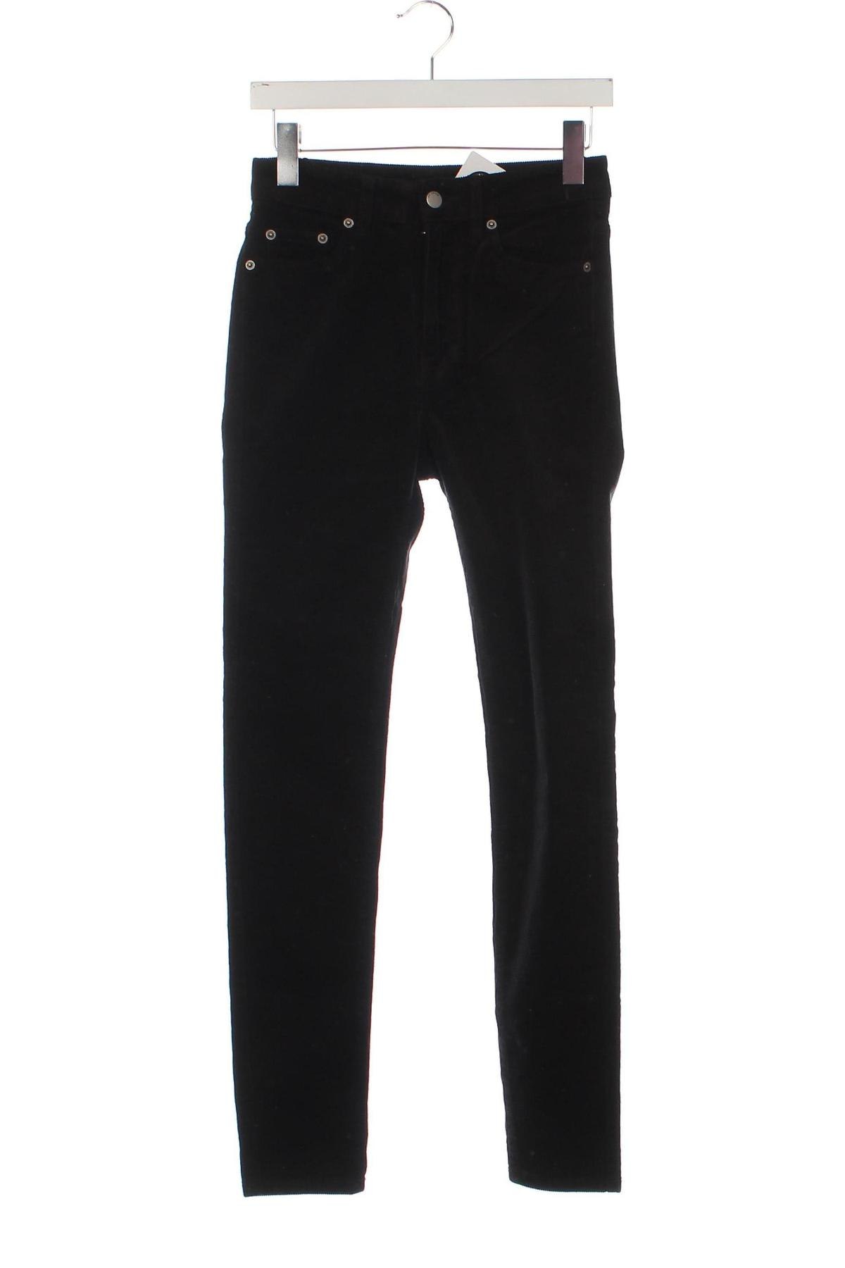 Pantaloni de velvet de femei Dr. Denim, Mărime S, Culoare Negru, Preț 117,99 Lei