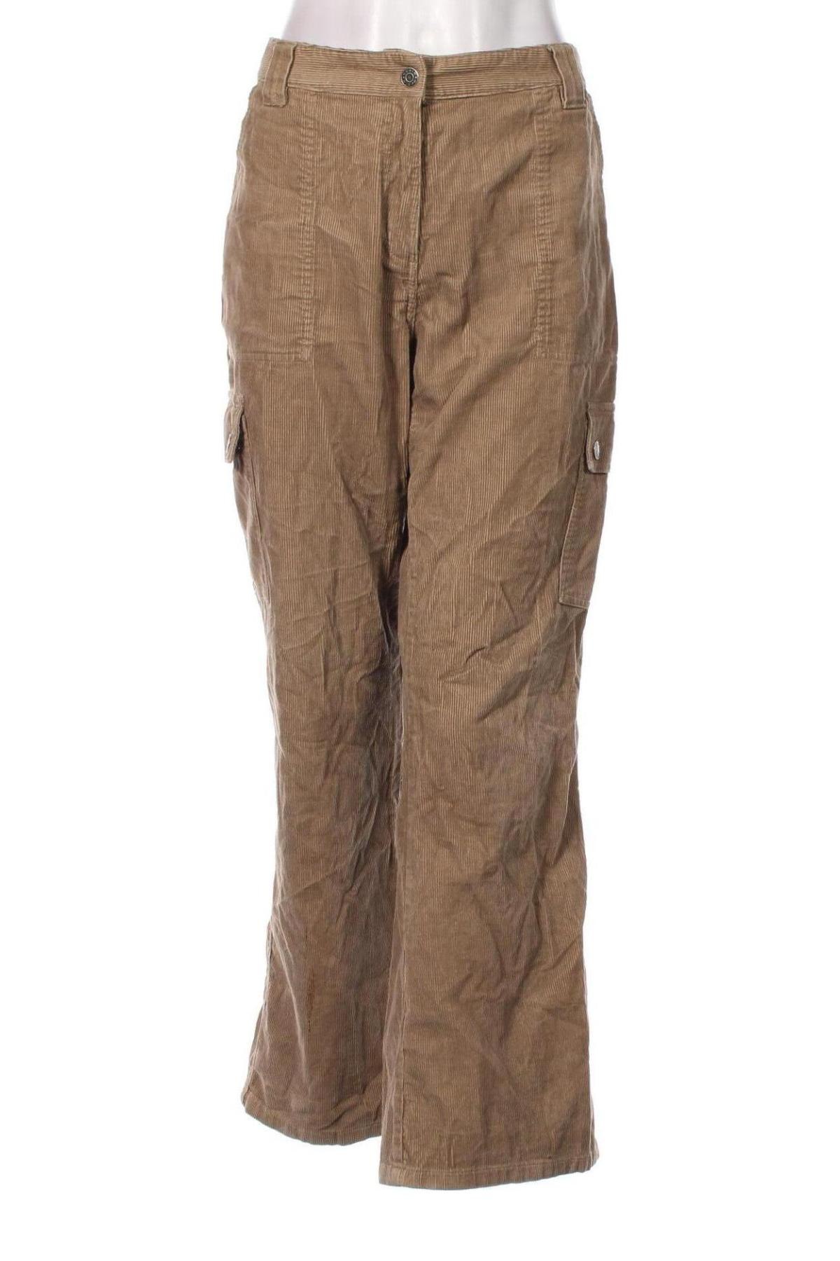 Damen Cordhose KappAhl, Größe L, Farbe Beige, Preis € 9,99