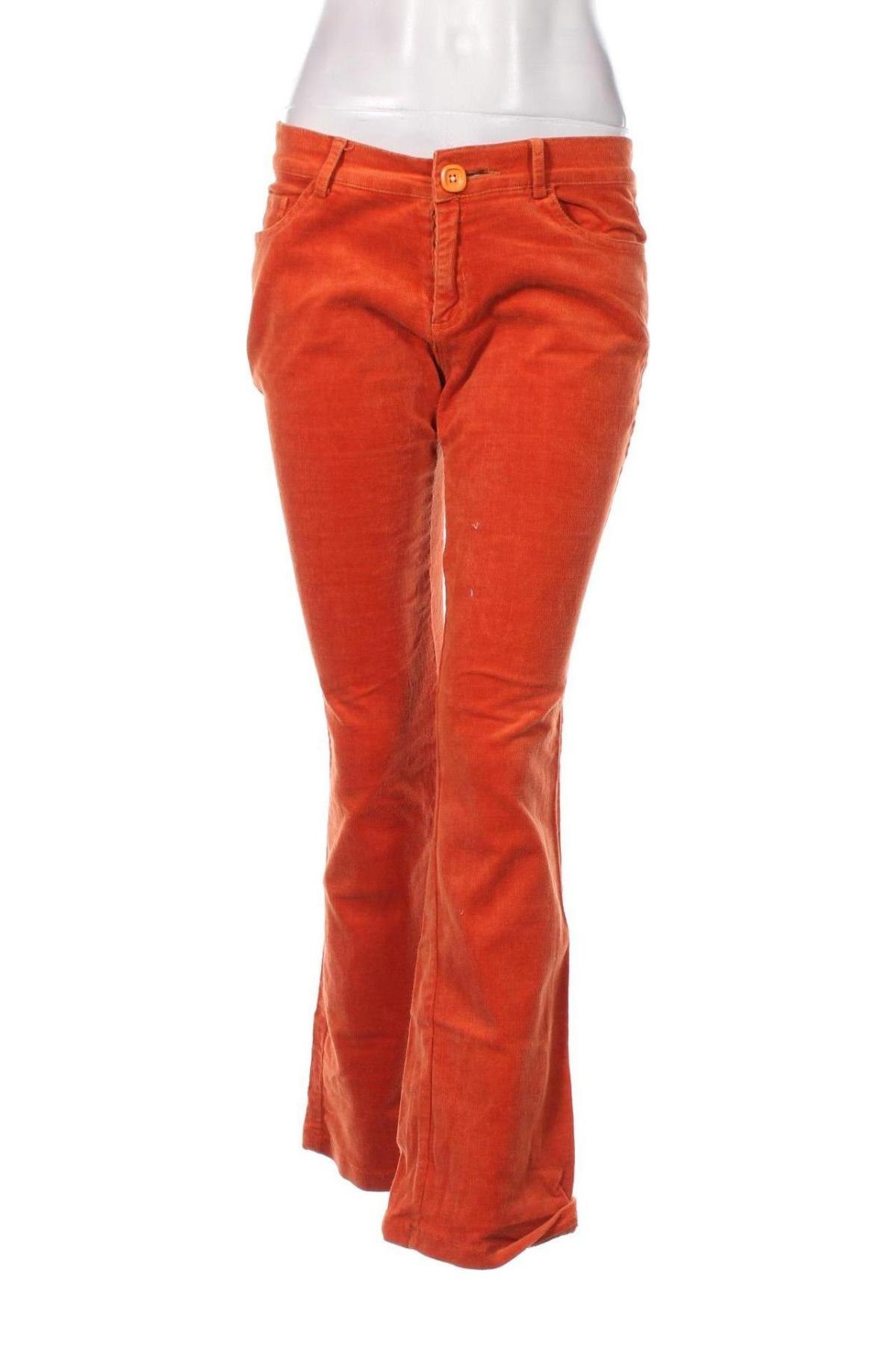 Damen Cordhose New Sensation, Größe M, Farbe Orange, Preis € 9,49