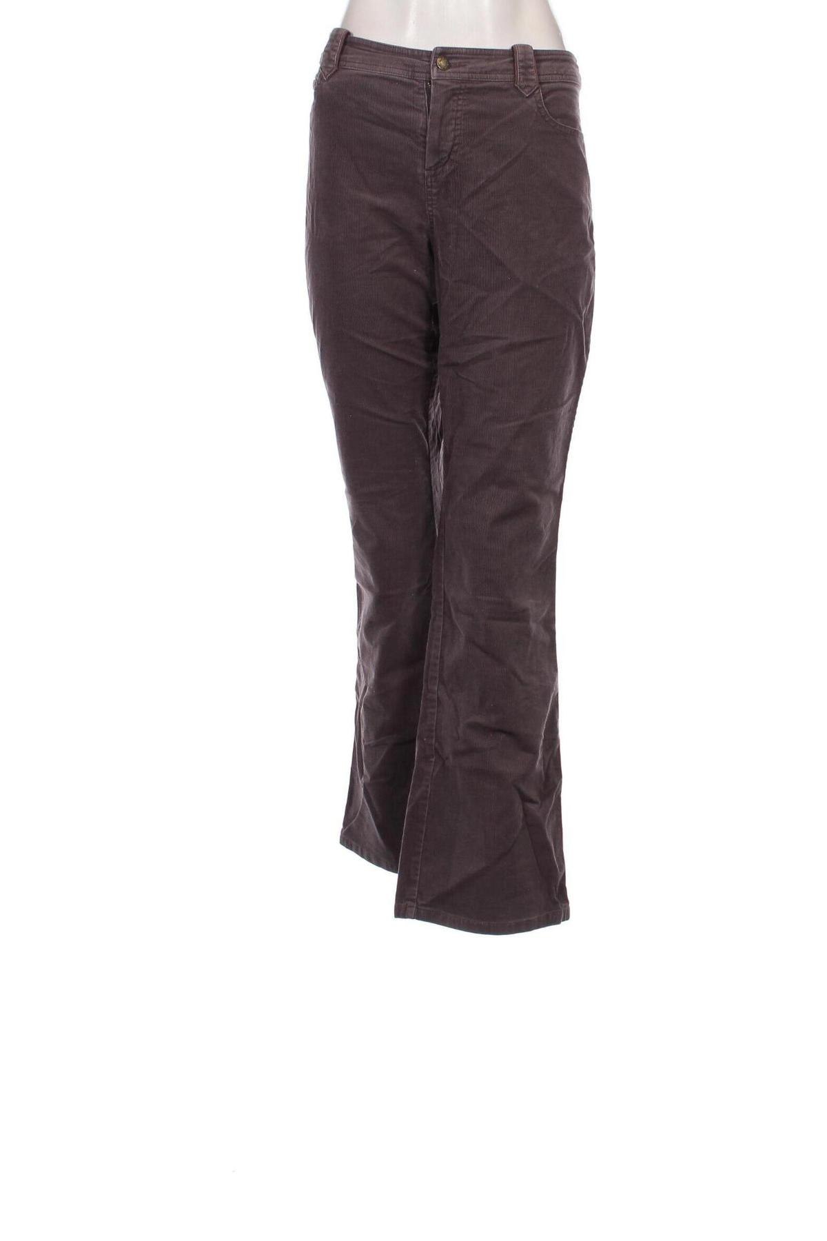 Damen Cordhose Per Una By Marks & Spencer, Größe L, Farbe Grau, Preis € 10,49