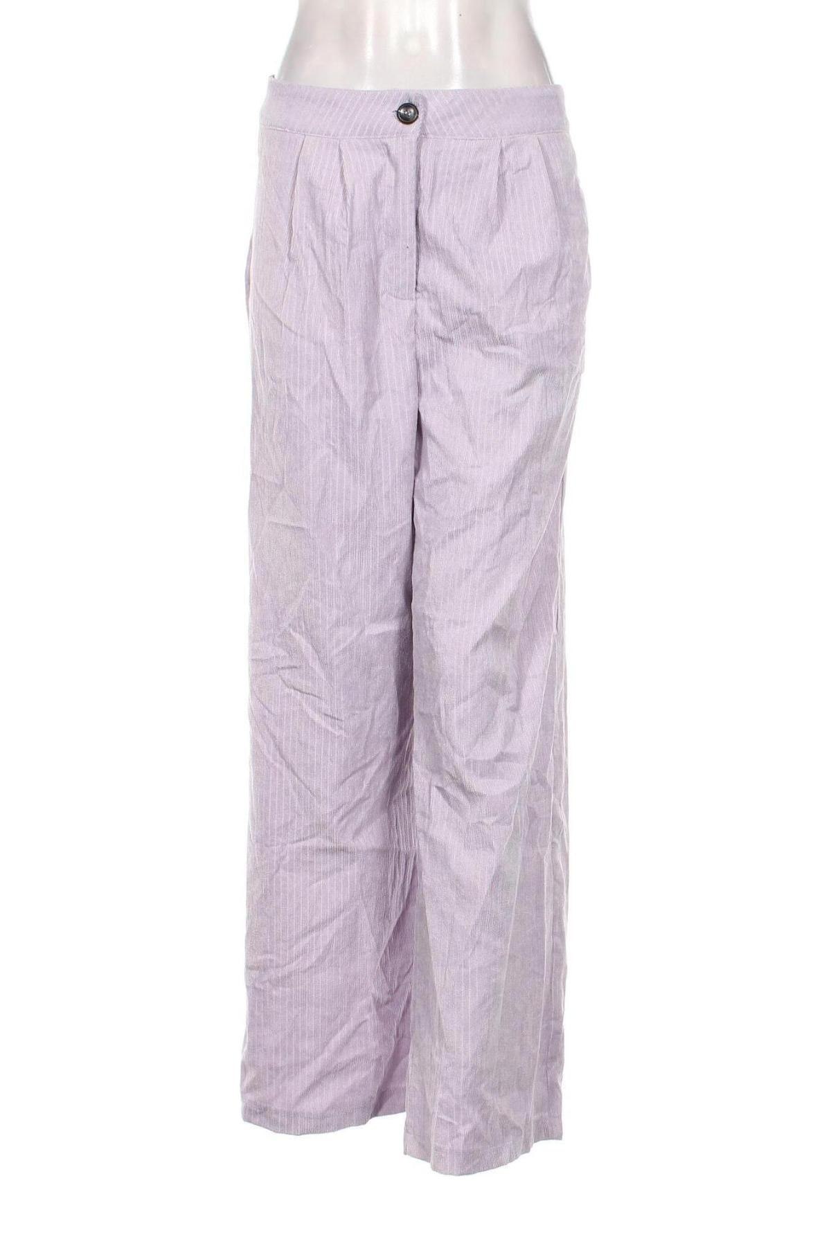 Damen Cordhose SHEIN, Größe M, Farbe Lila, Preis 20,49 €