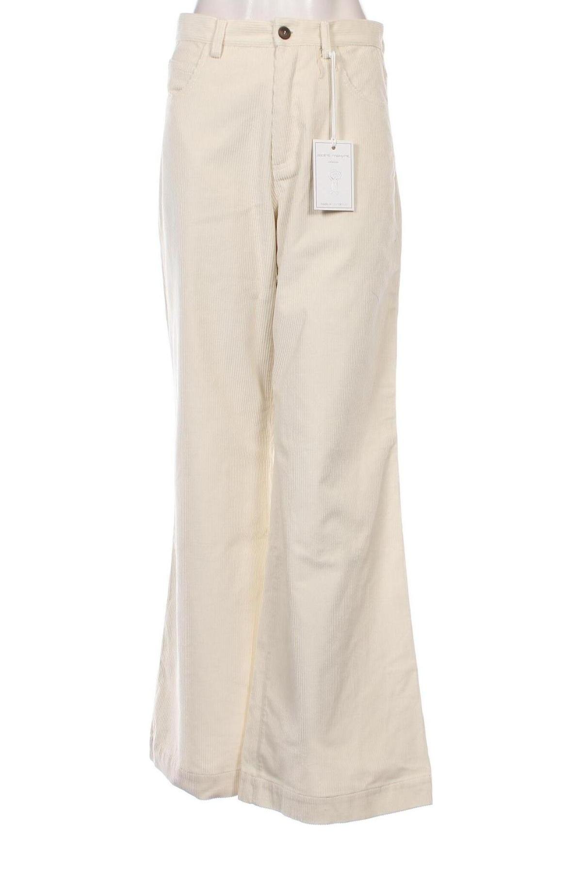 Damen Cordhose SOCIETE ANONYME, Größe S, Farbe Ecru, Preis € 60,99