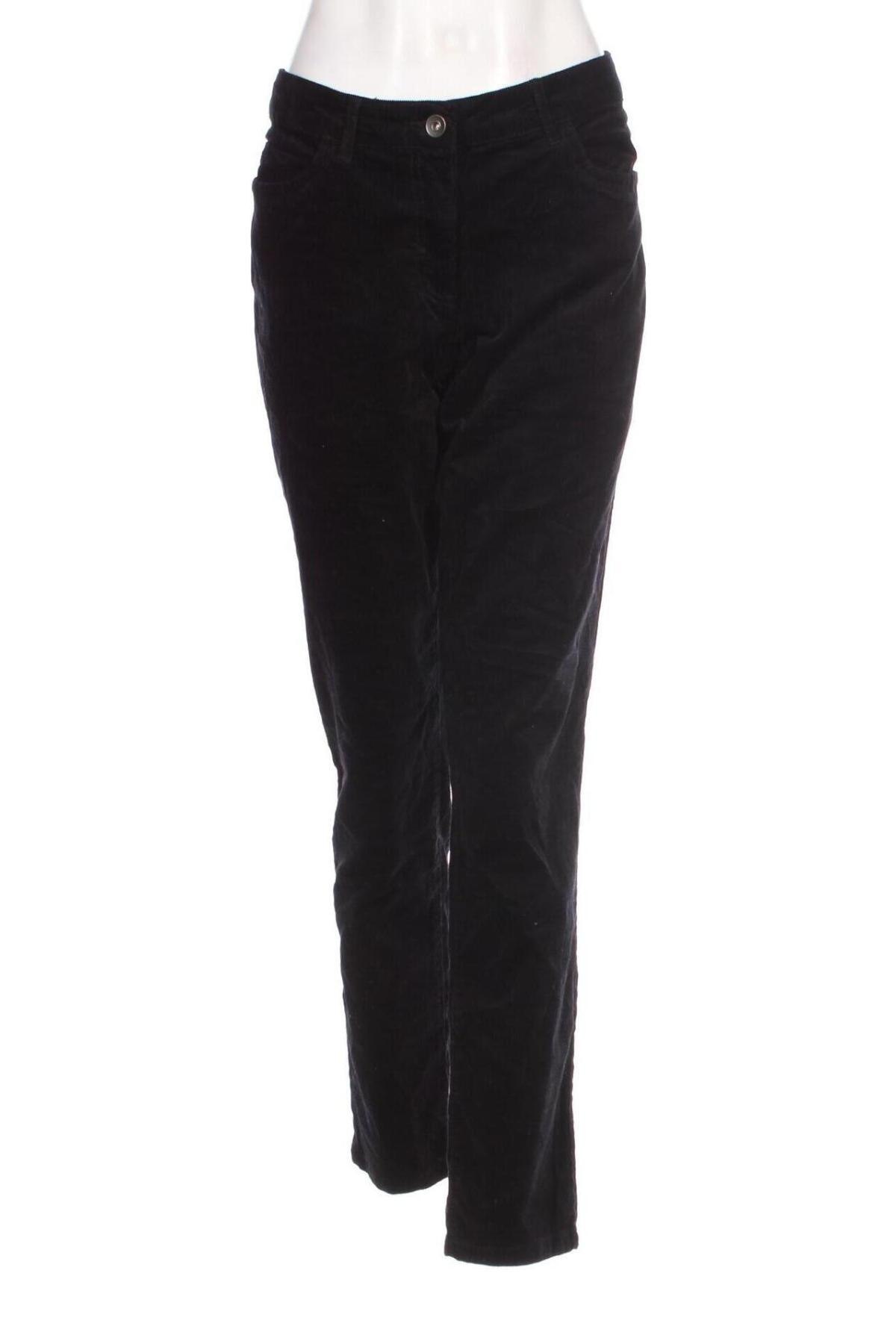 Pantaloni de velvet de femei Up 2 Fashion, Mărime XL, Culoare Negru, Preț 38,99 Lei