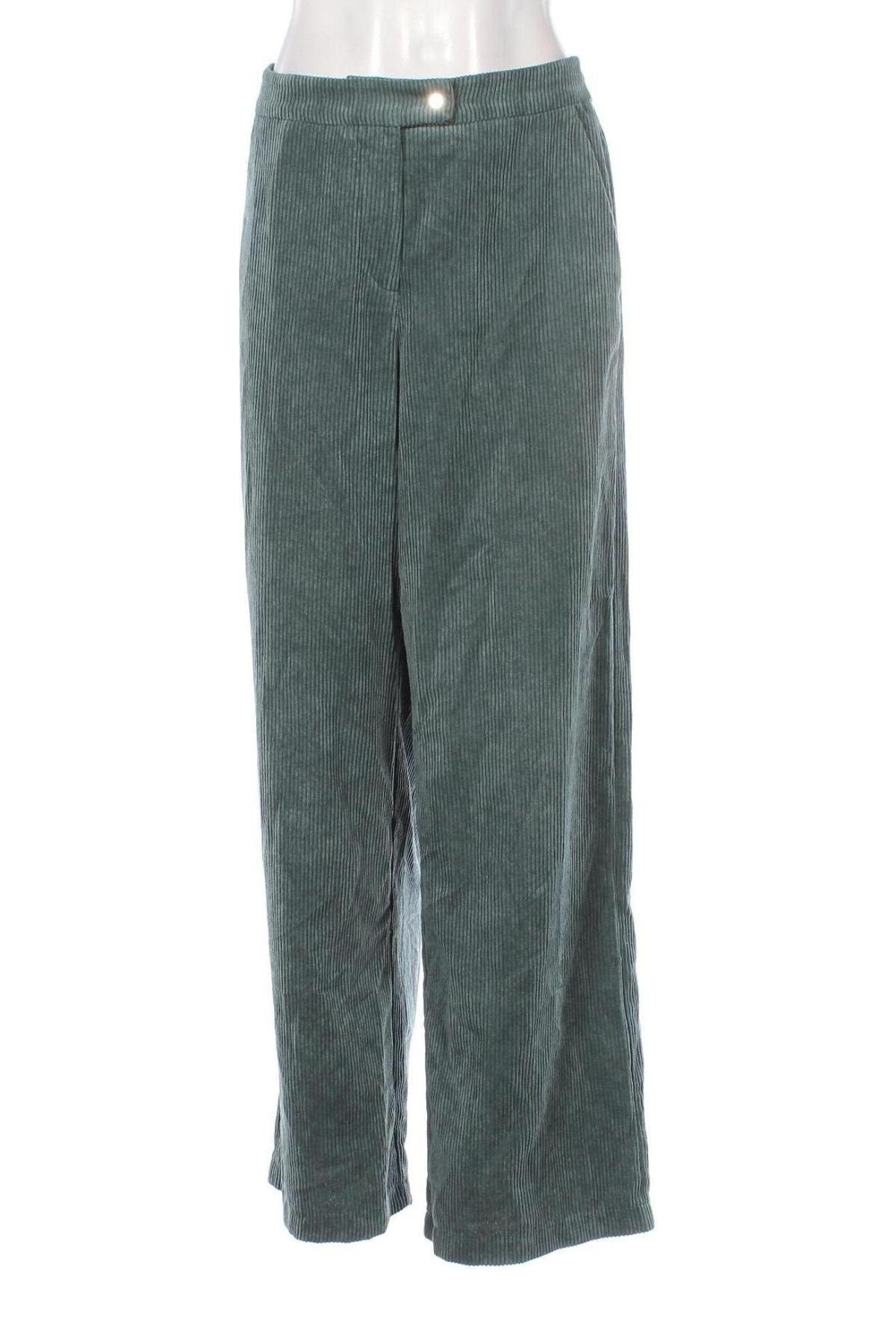 Damen Cordhose Vero Moda, Größe M, Farbe Grün, Preis 7,99 €