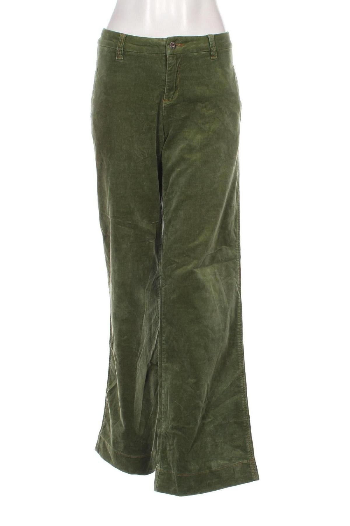 Pantaloni de velvet de femei Yes! Miss, Mărime M, Culoare Verde, Preț 33,99 Lei