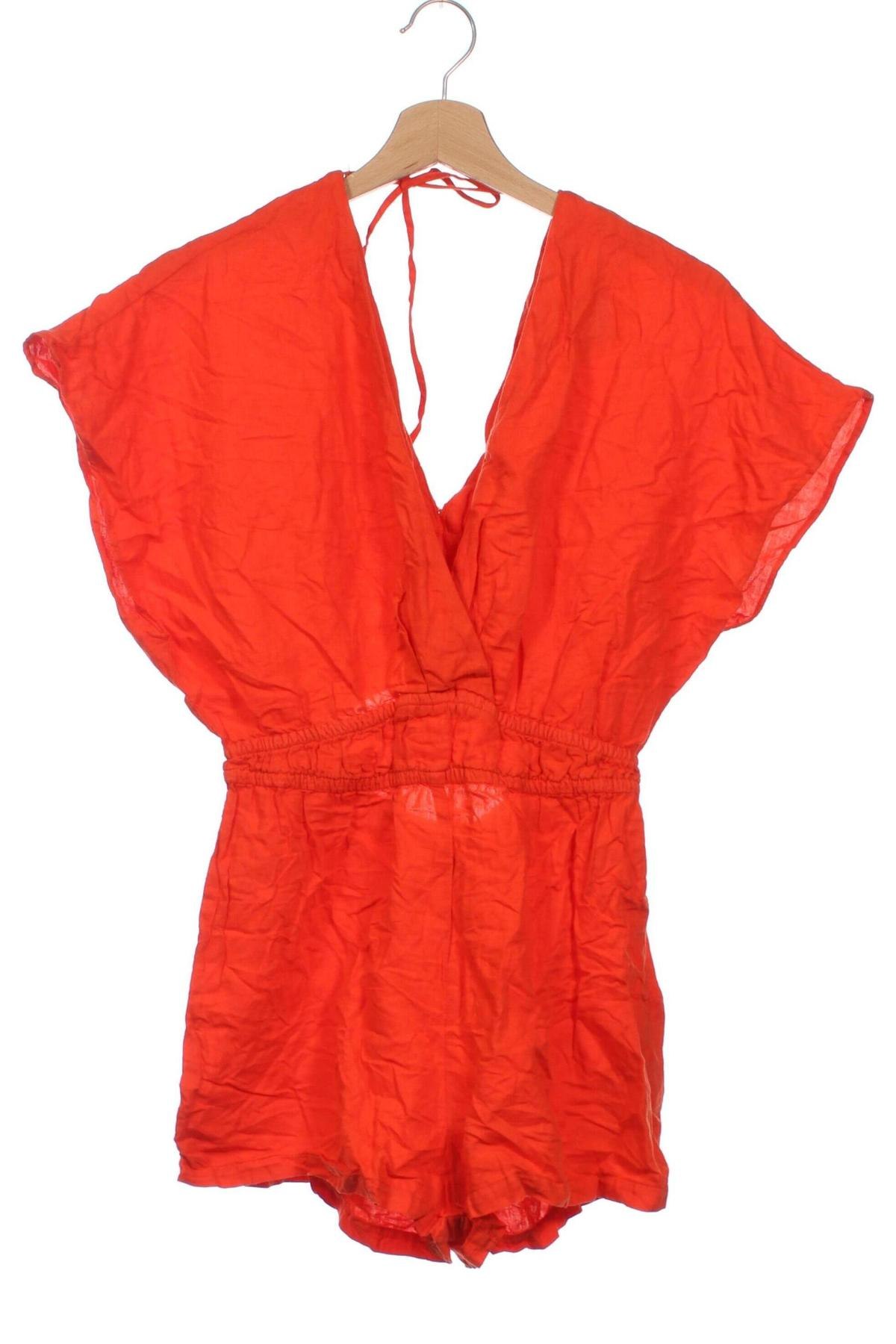 Damen Overall, Größe M, Farbe Orange, Preis € 16,99