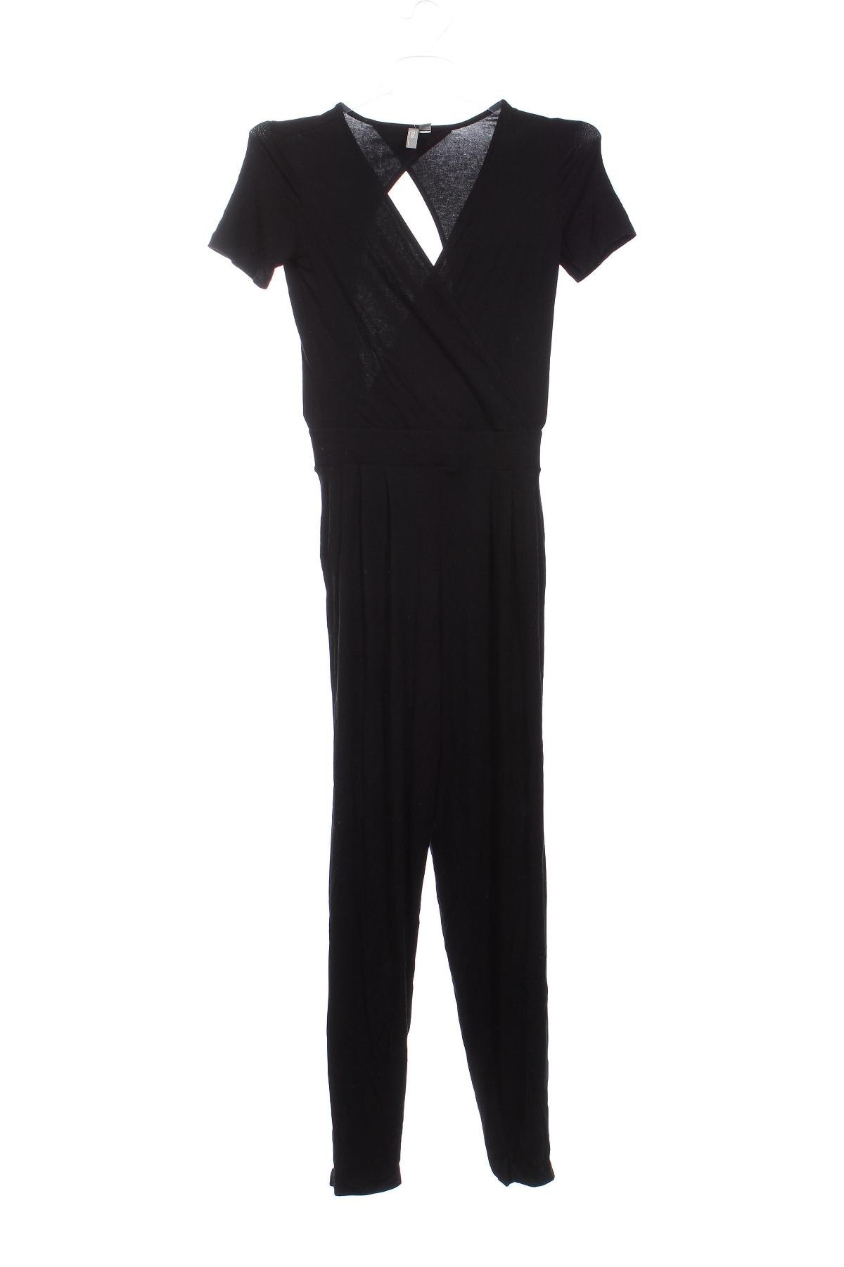 Damen Overall ASOS, Größe XS, Farbe Schwarz, Preis 26,99 €