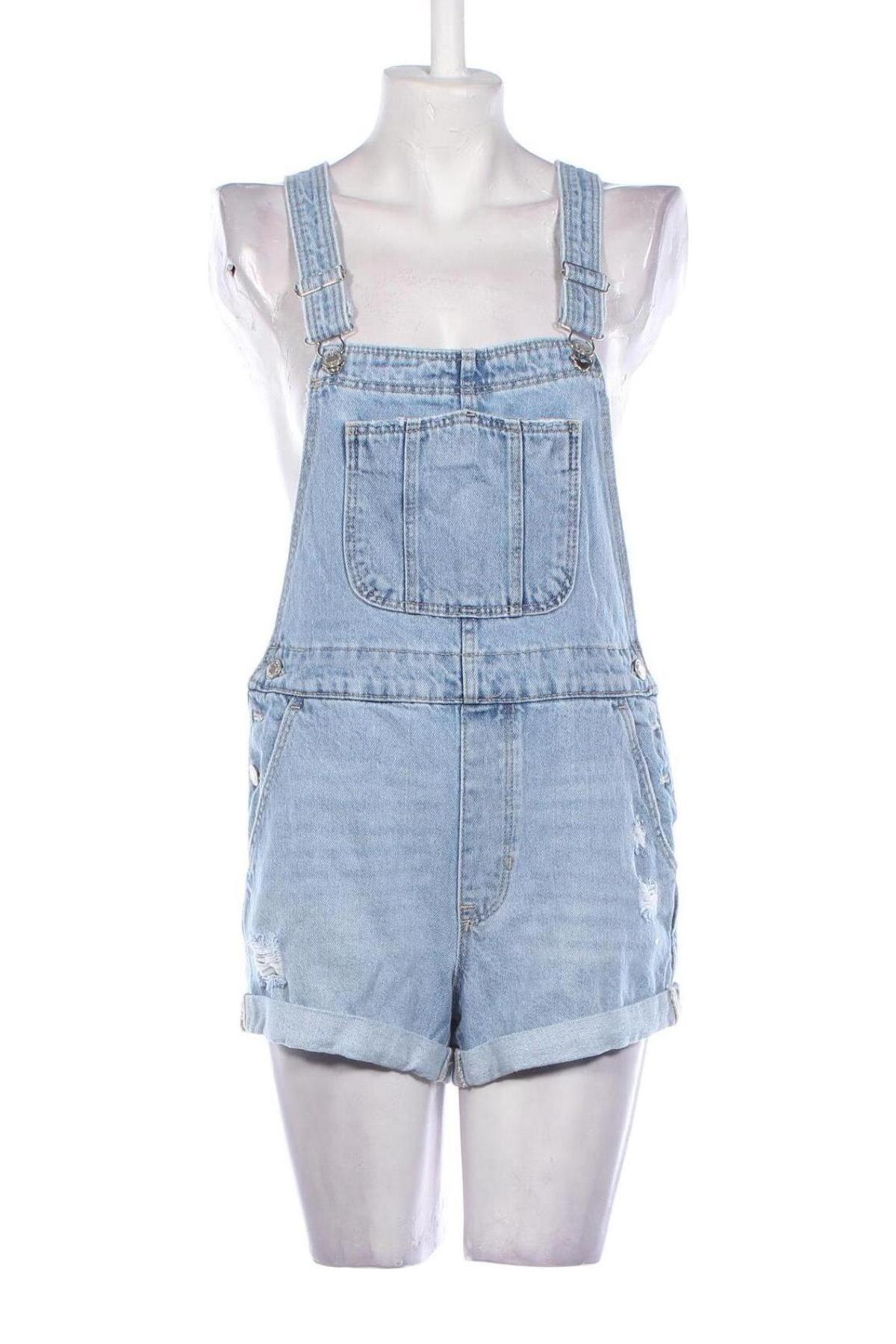 Damen Overall Bershka, Größe S, Farbe Blau, Preis 16,99 €