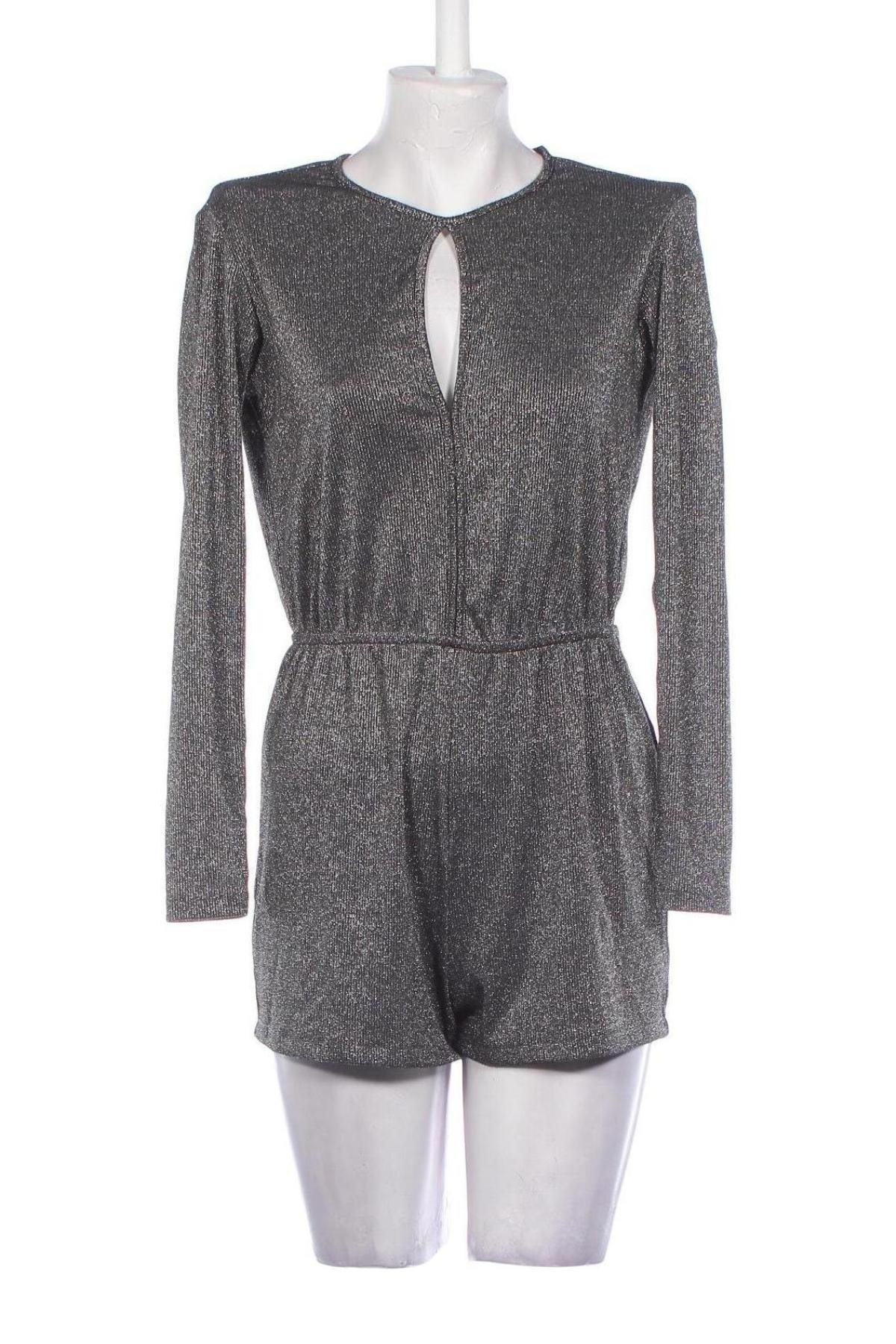 Damen Overall Pull&Bear, Größe S, Farbe Silber, Preis € 6,99