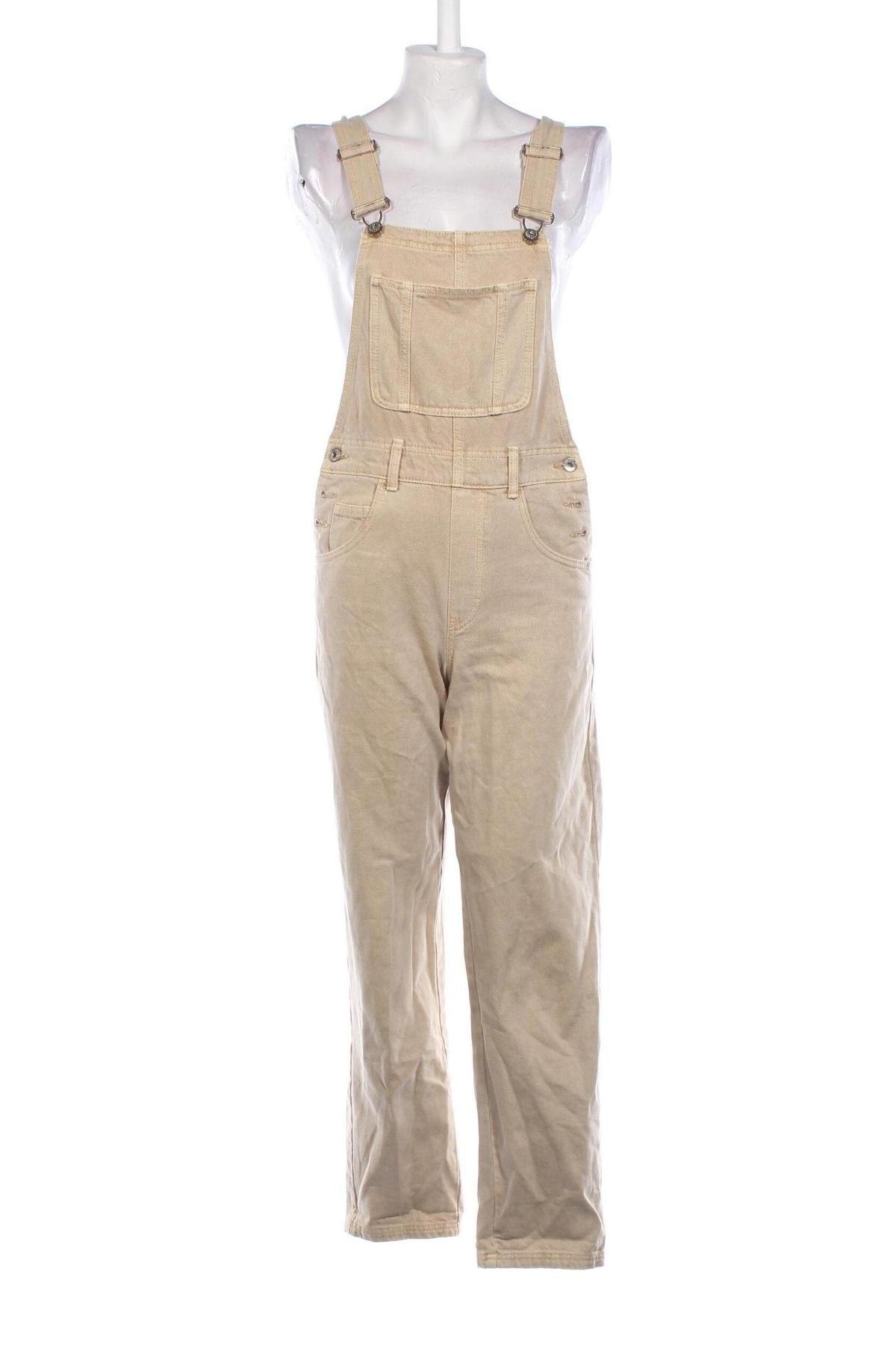 Damen Overall Pull&Bear, Größe M, Farbe Beige, Preis € 27,49