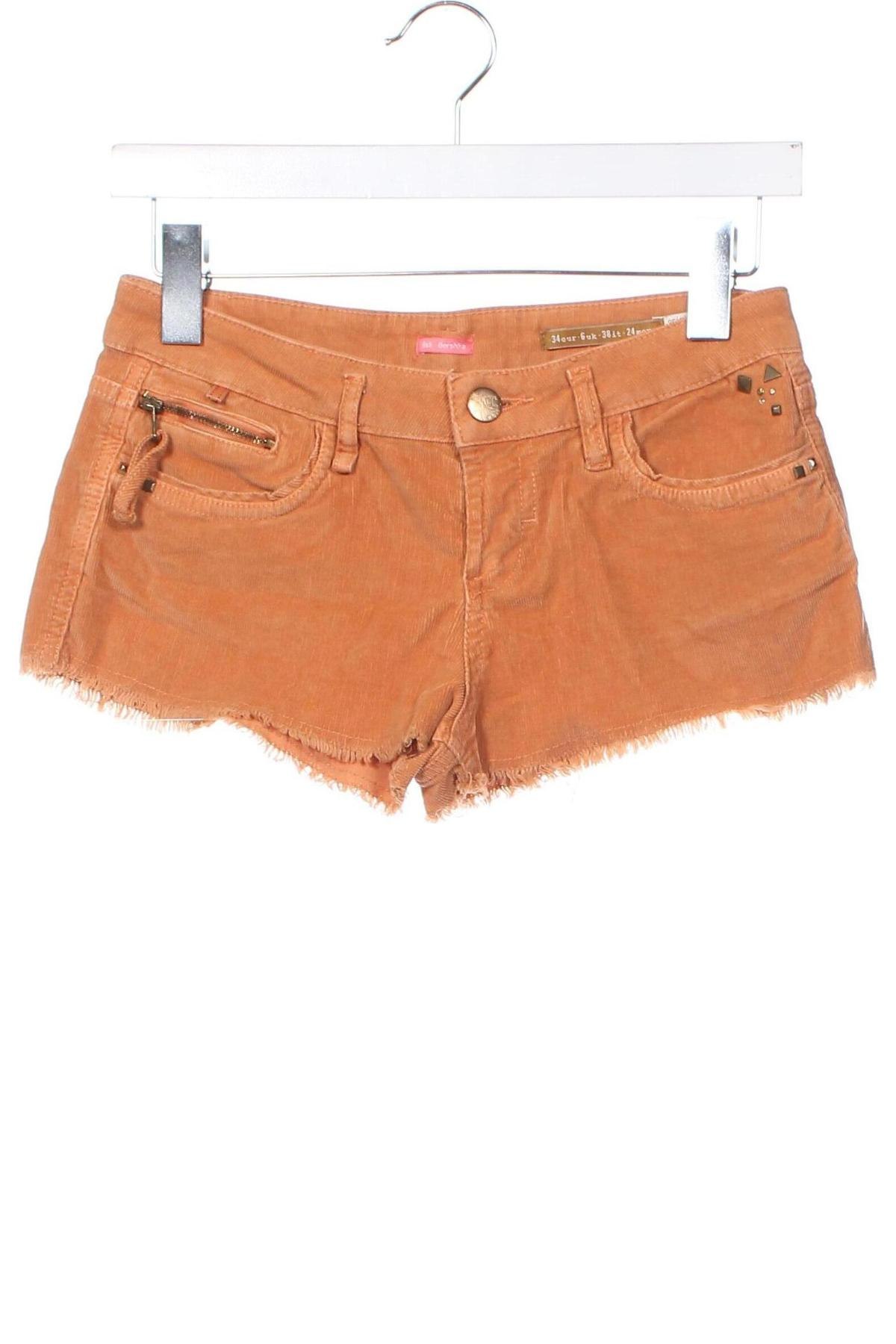 Damen Shorts Bershka, Größe XS, Farbe Orange, Preis € 8,99