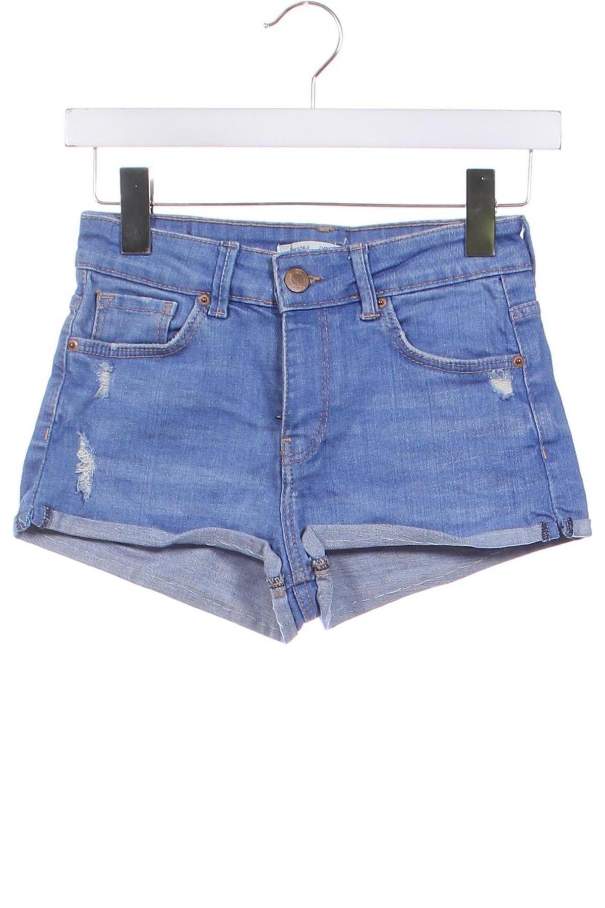 Damen Shorts Bershka, Größe XXS, Farbe Blau, Preis 8,99 €