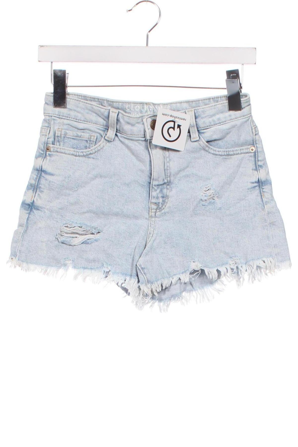 Damen Shorts Clockhouse, Größe S, Farbe Blau, Preis 13,49 €