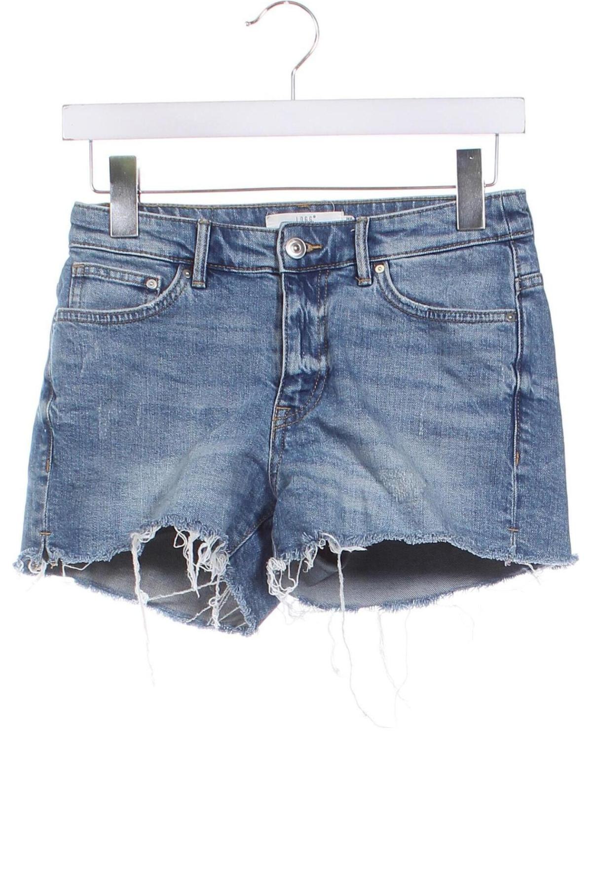 Damen Shorts H&M L.O.G.G., Größe XS, Farbe Blau, Preis € 5,99