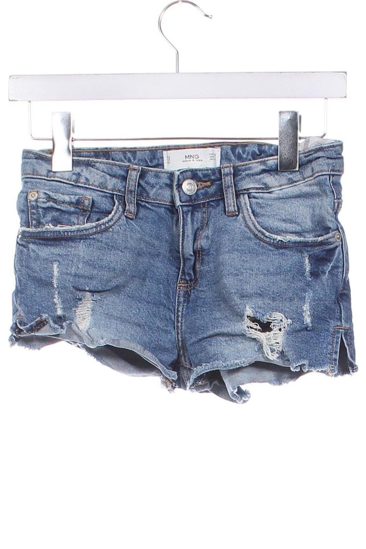 Damen Shorts Mango, Größe XS, Farbe Blau, Preis 5,99 €