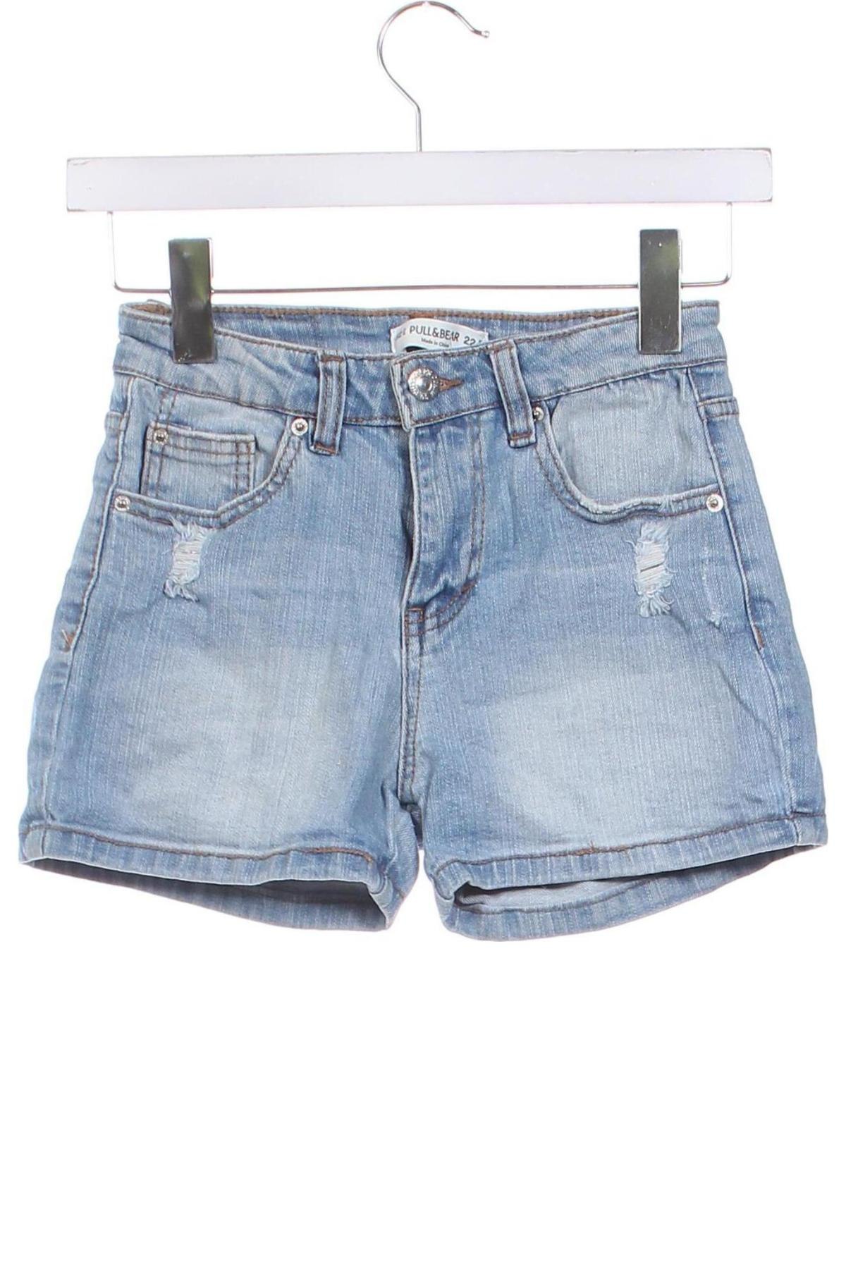 Damen Shorts Pull&Bear, Größe XXS, Farbe Blau, Preis € 8,49