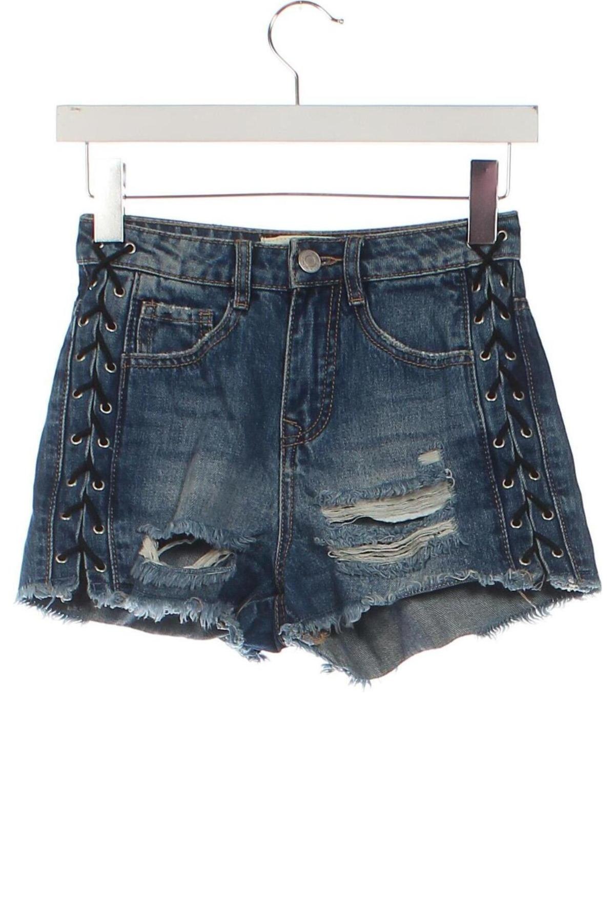 Damen Shorts Stradivarius, Größe XXS, Farbe Blau, Preis € 5,99