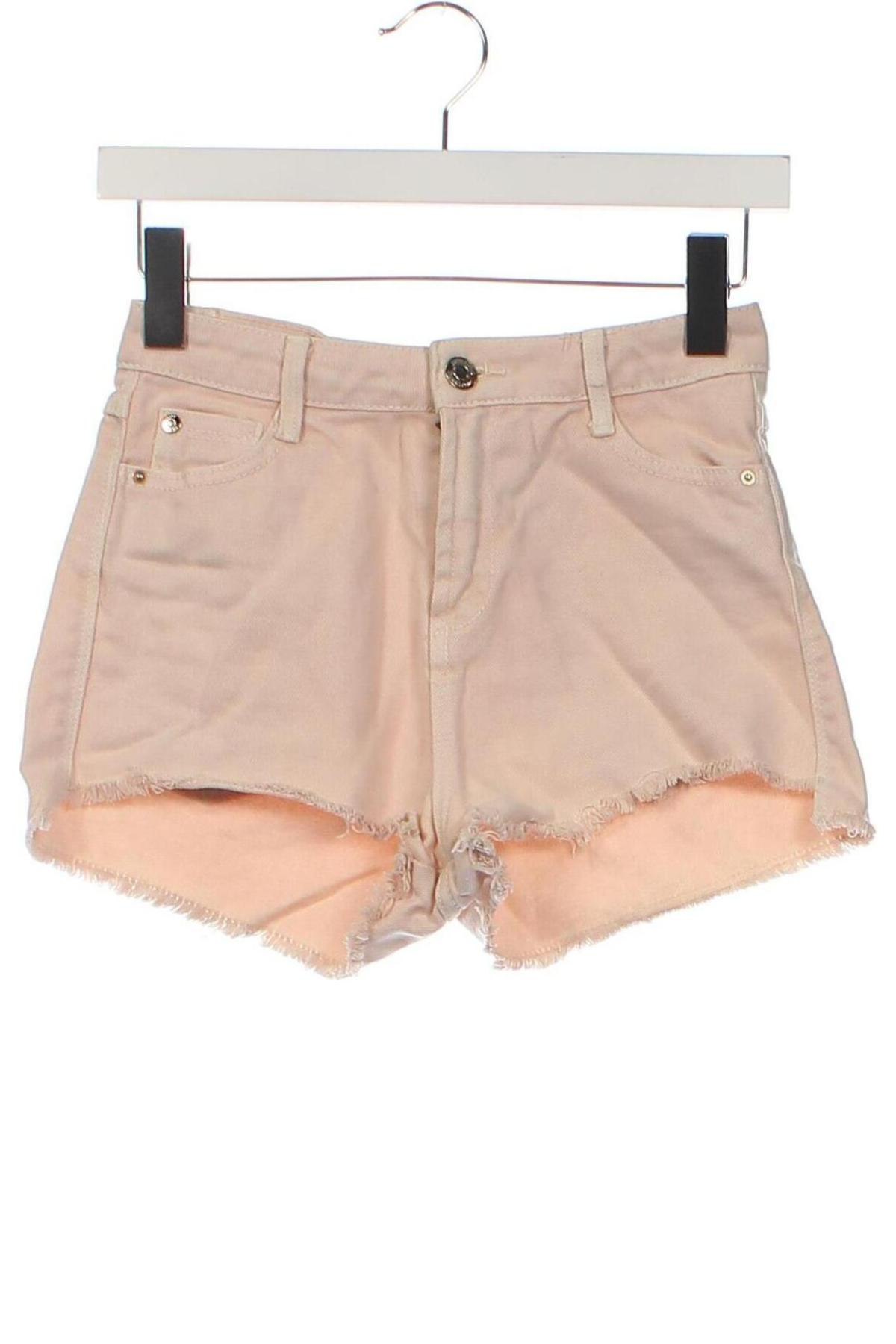 Damen Shorts Stradivarius, Größe XXS, Farbe Ecru, Preis € 9,99