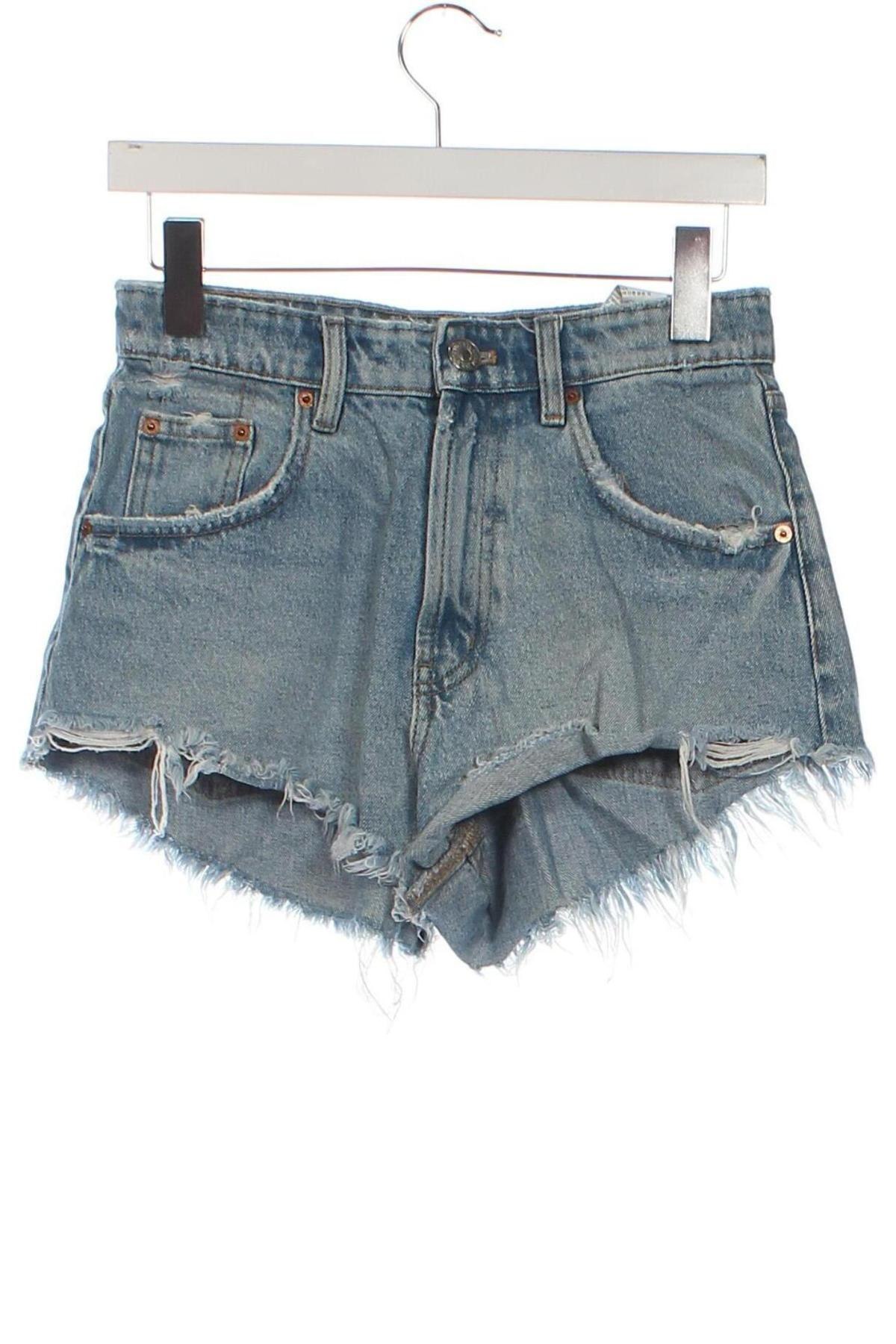 Damen Shorts Zara, Größe S, Farbe Blau, Preis 11,29 €