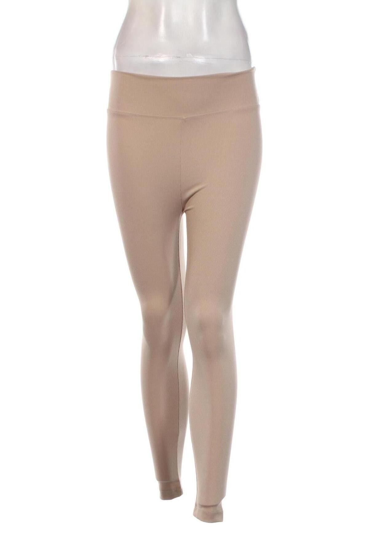 Damen Leggings, Größe M, Farbe Beige, Preis 7,99 €