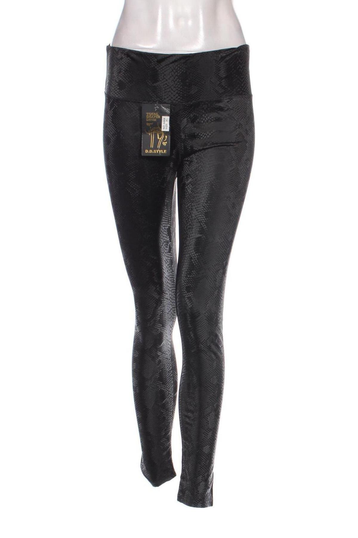 Damen Leggings, Größe XL, Farbe Schwarz, Preis 11,49 €