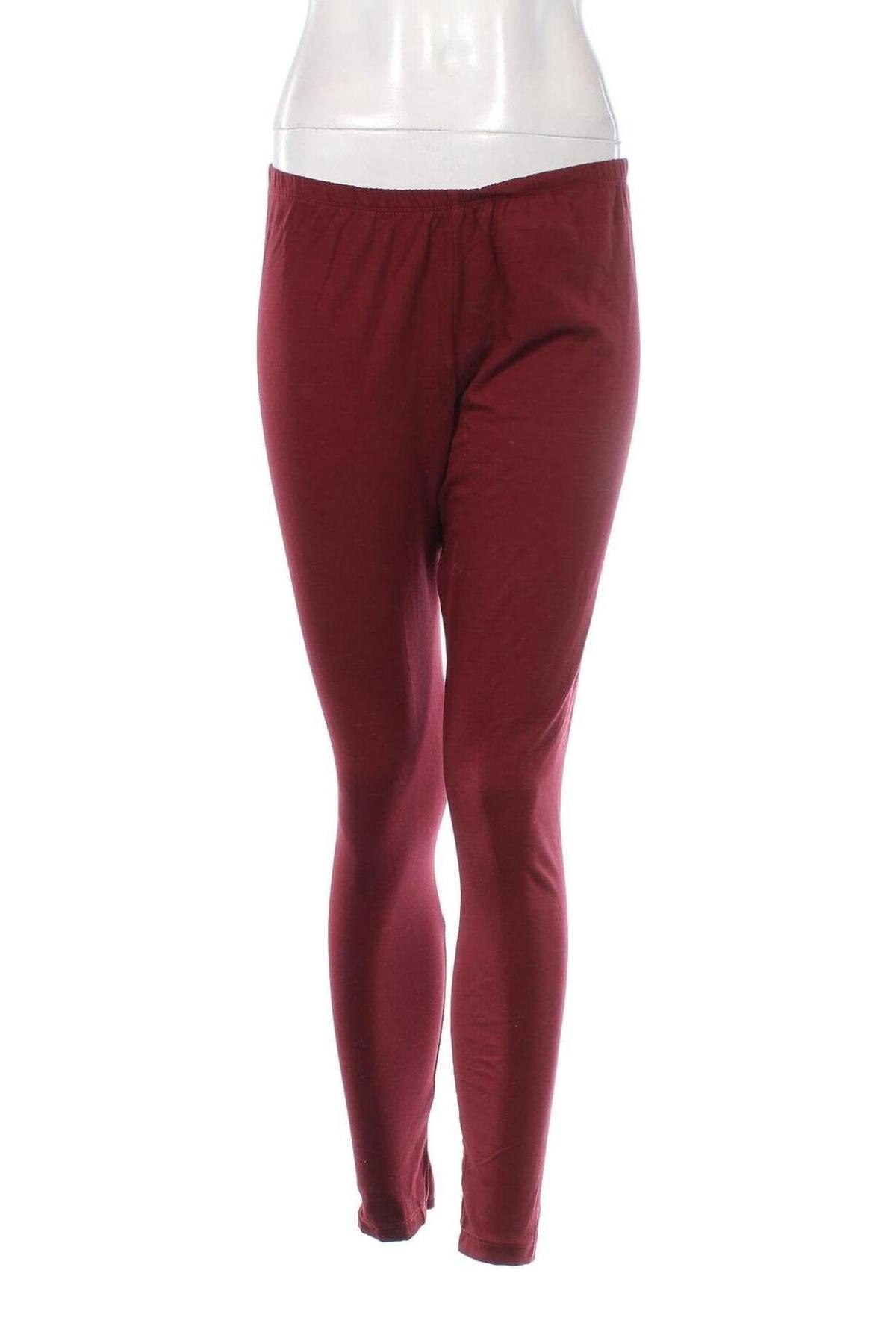 Damen Leggings, Größe M, Farbe Rot, Preis 6,49 €