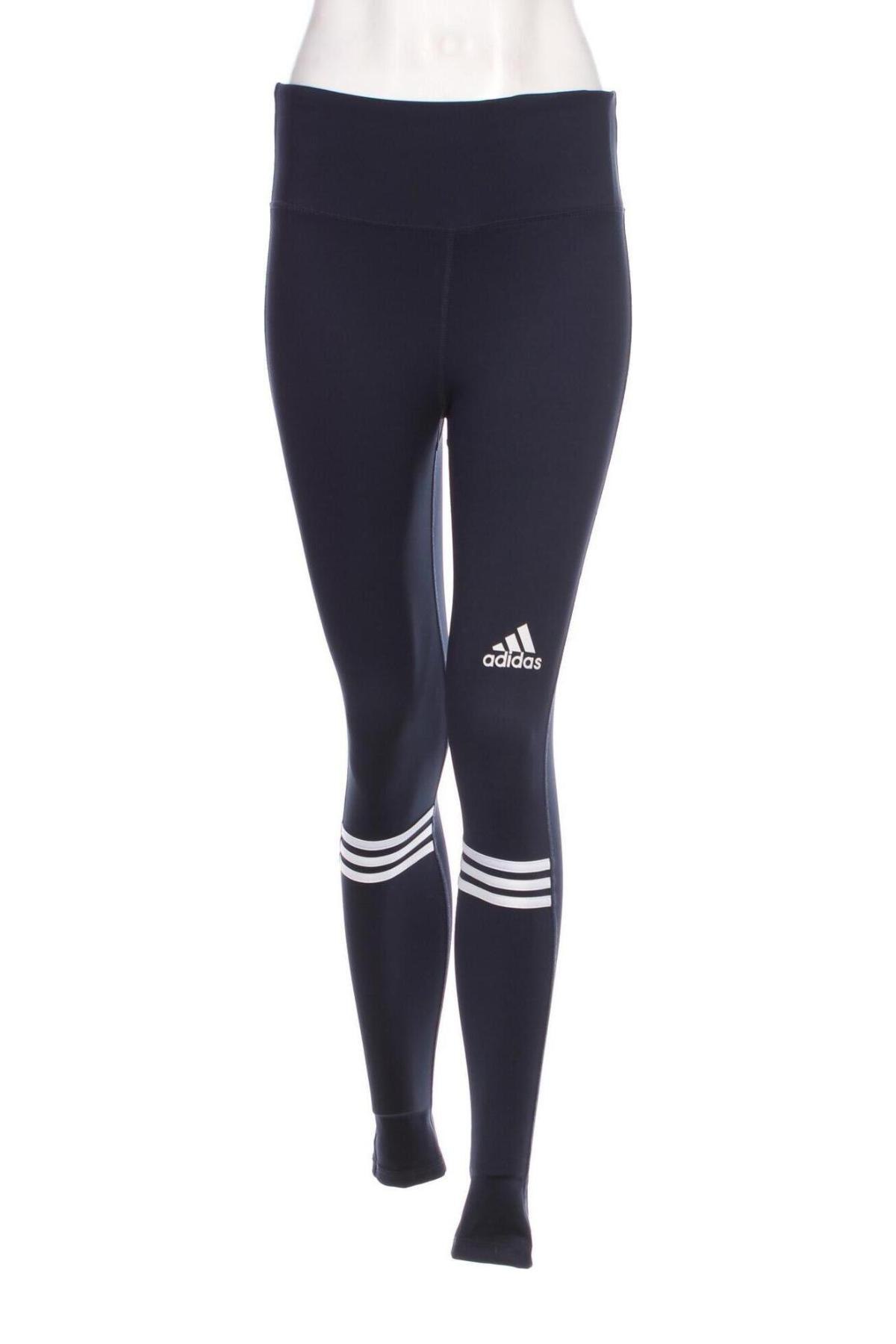 Damen Leggings Adidas, Größe XS, Farbe Blau, Preis 17,99 €