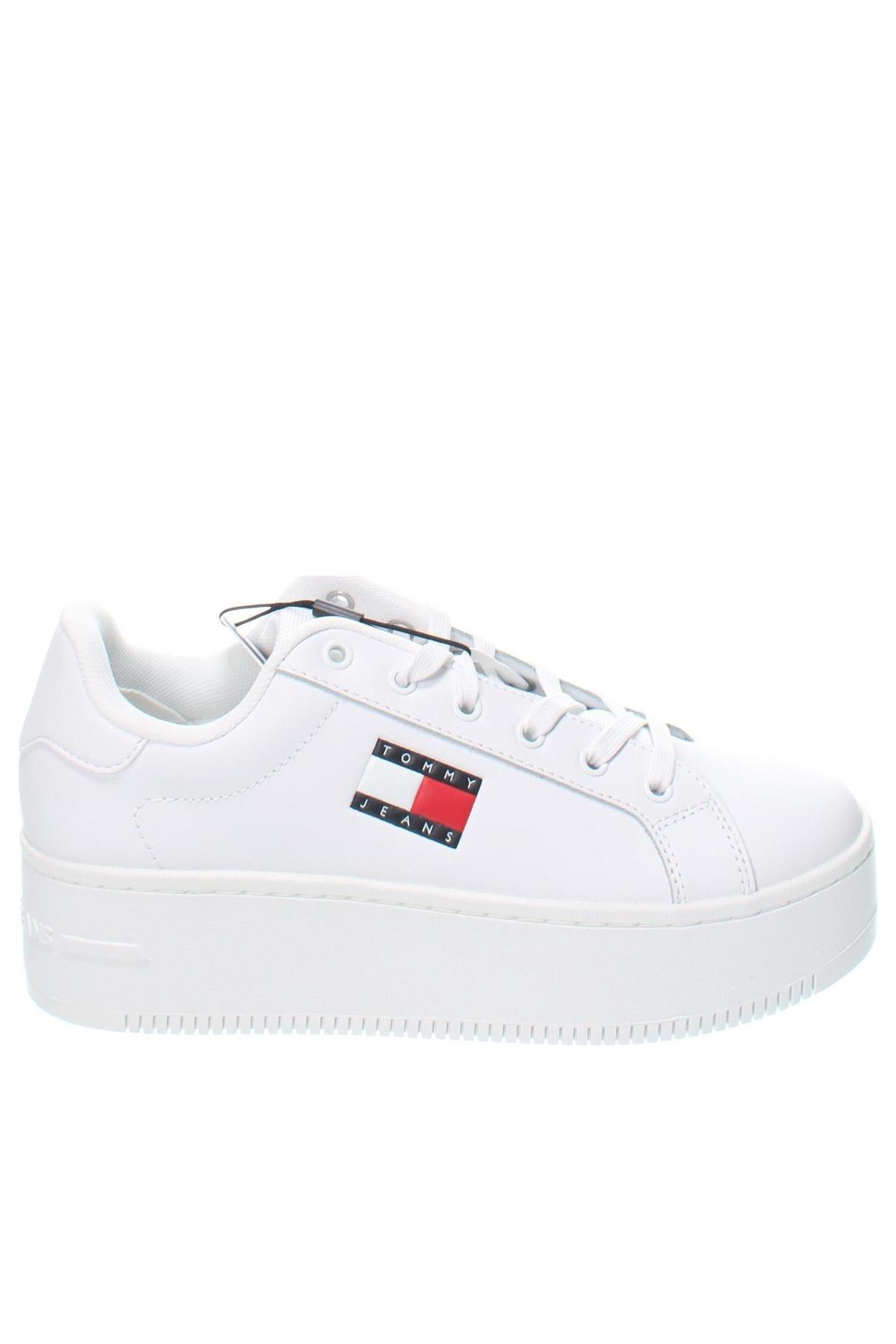 Damenschuhe Tommy Jeans, Größe 37, Farbe Weiß, Preis 97,49 €