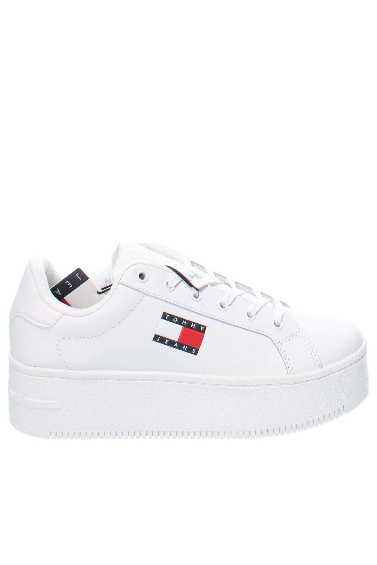 Damenschuhe Tommy Jeans, Größe 38, Farbe Weiß, Preis 97,49 €