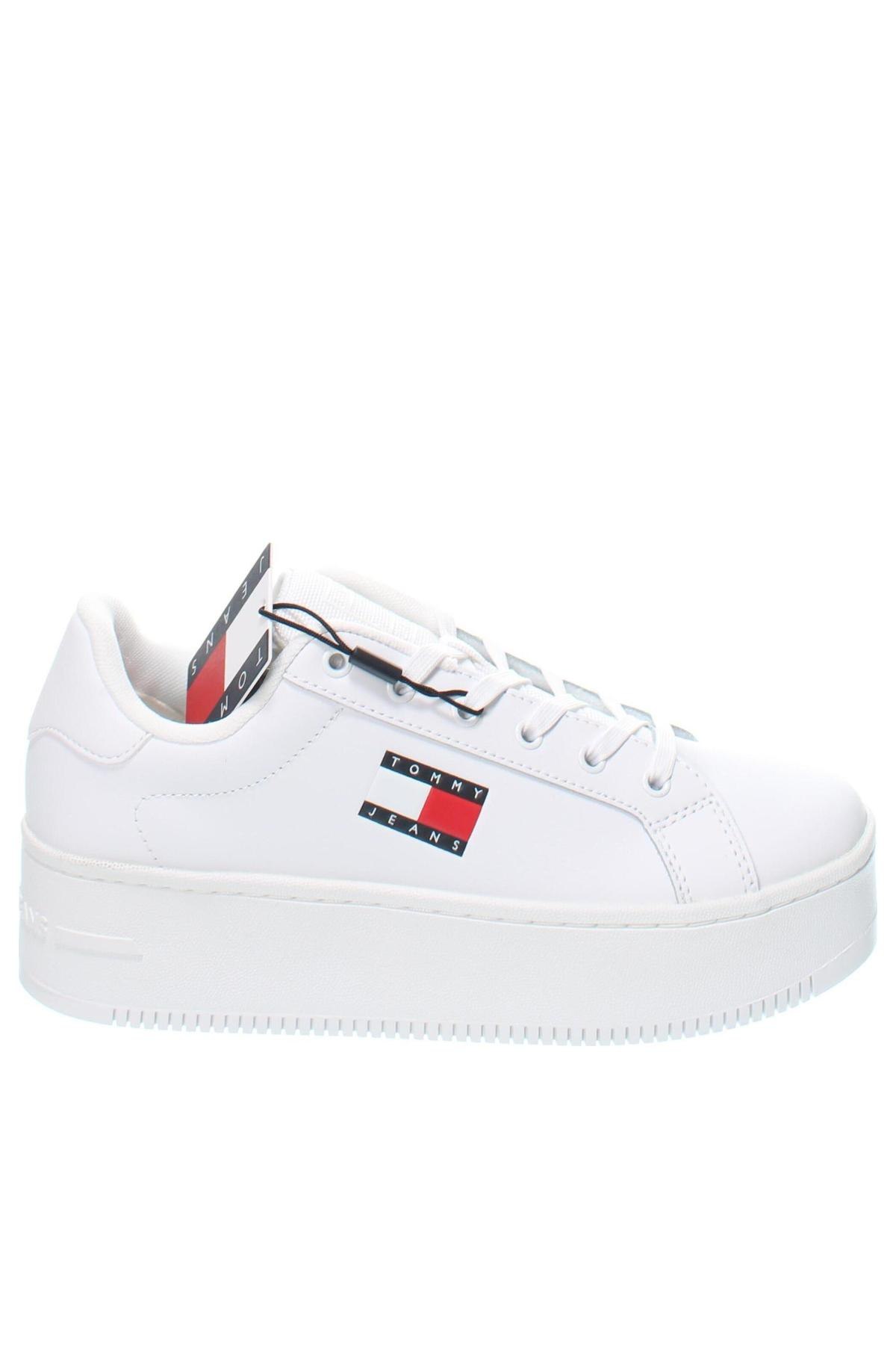 Damenschuhe Tommy Jeans, Größe 38, Farbe Weiß, Preis 97,49 €