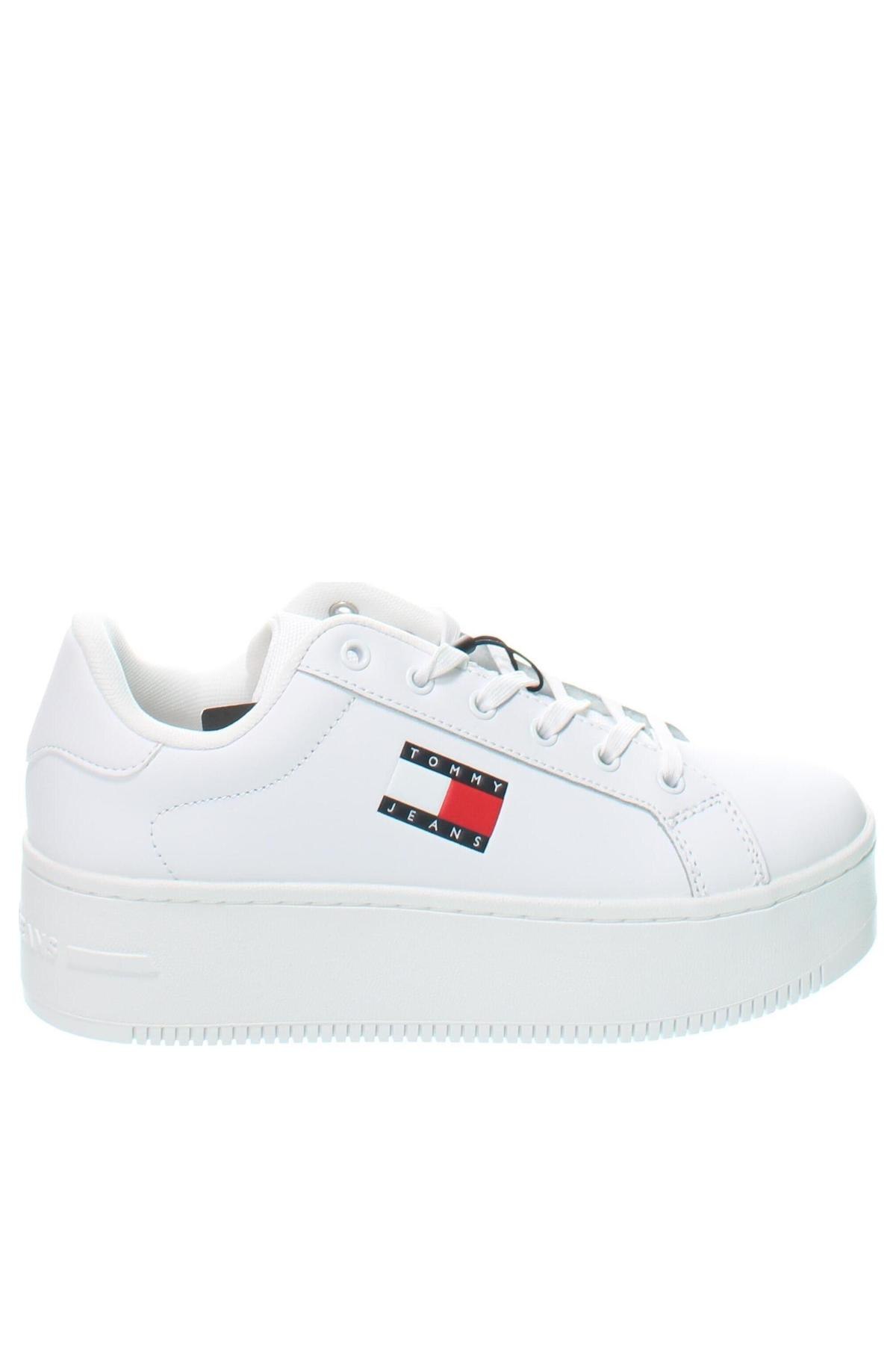 Damenschuhe Tommy Jeans, Größe 37, Farbe Weiß, Preis 90,99 €